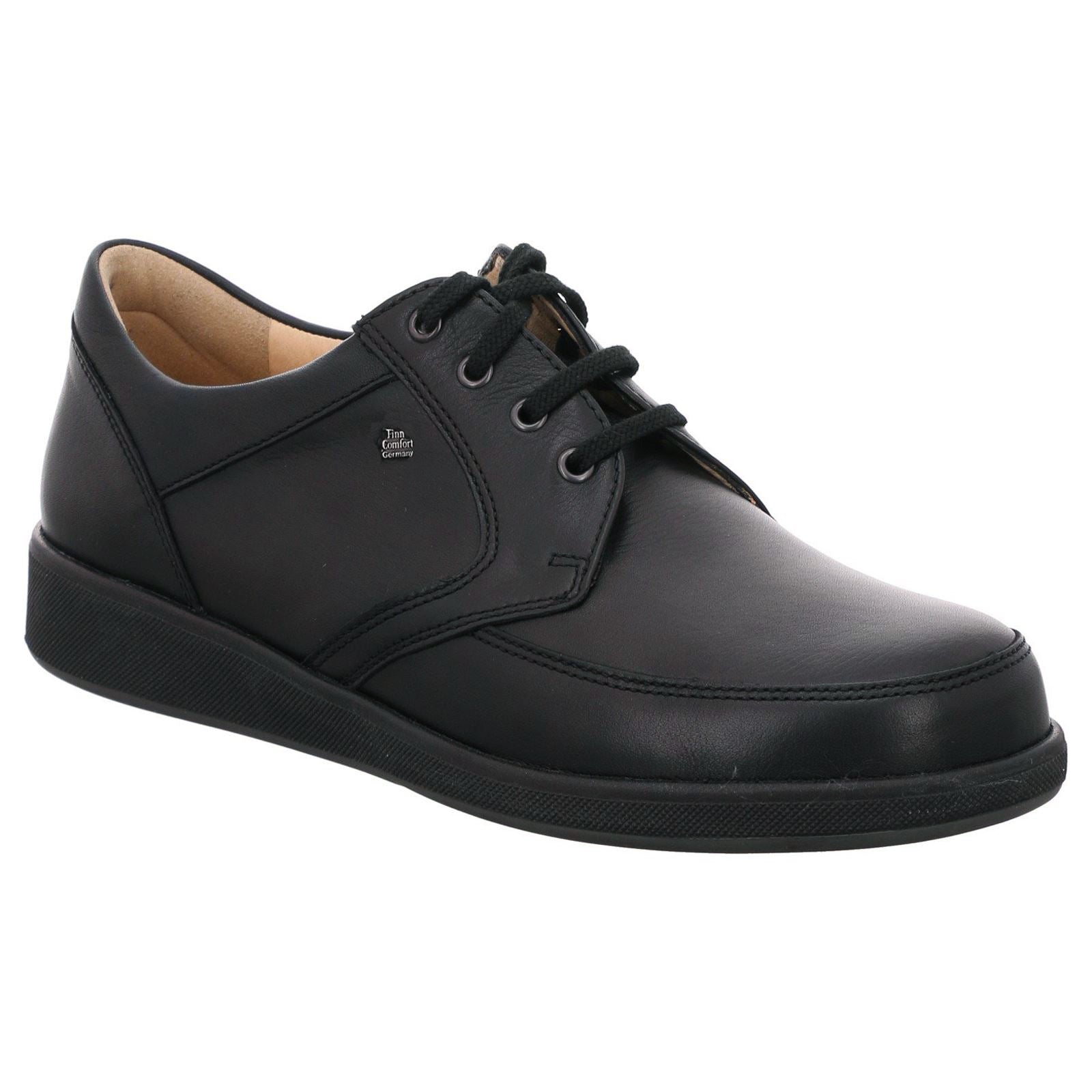Finn Comfort Edmonton 1273-070099 Mens Shoes Black - 11 UK - 11.5 US - 46 EU#color_black