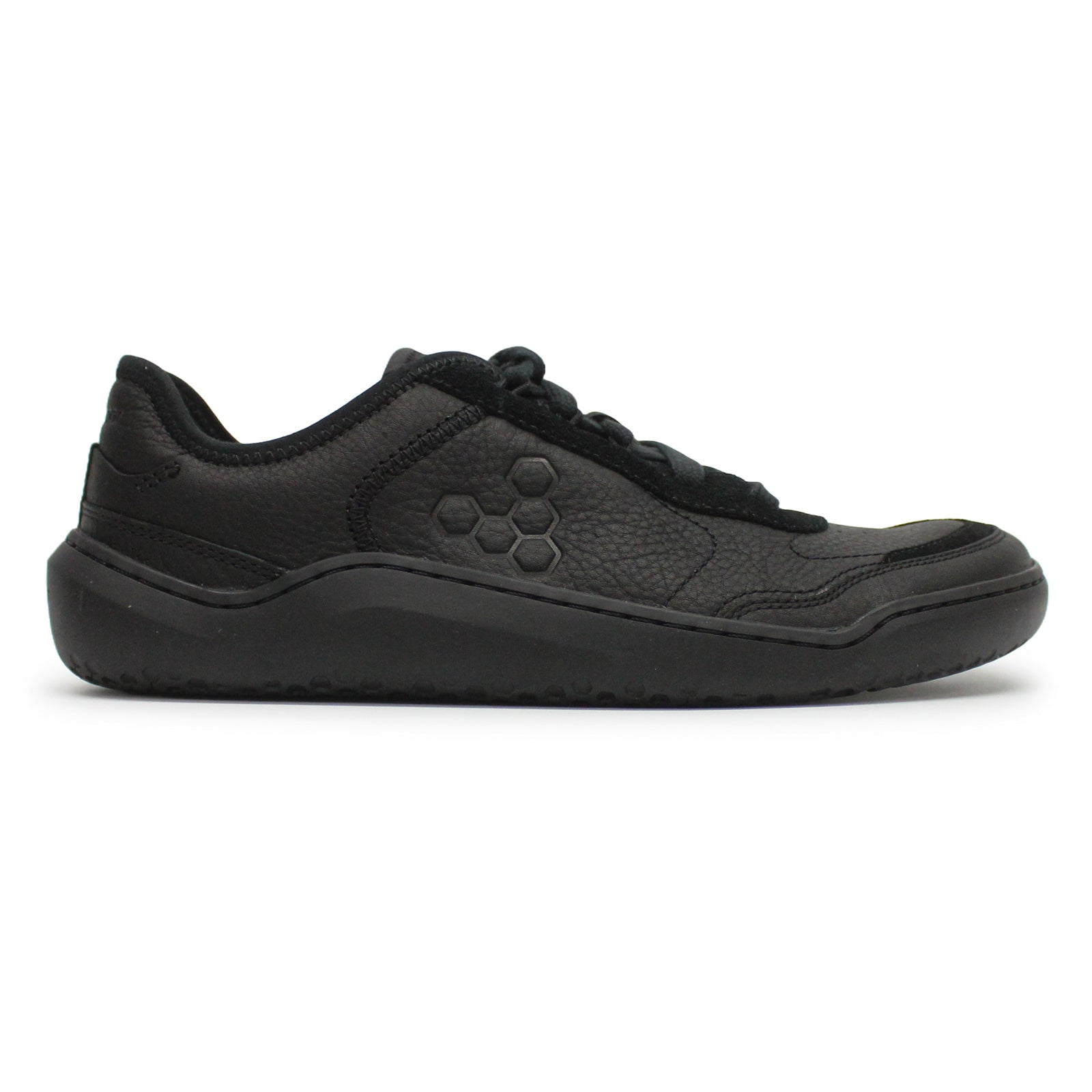 Vivobarefoot Gobi Sneaker Leather Womens Trainers#color_obsidian