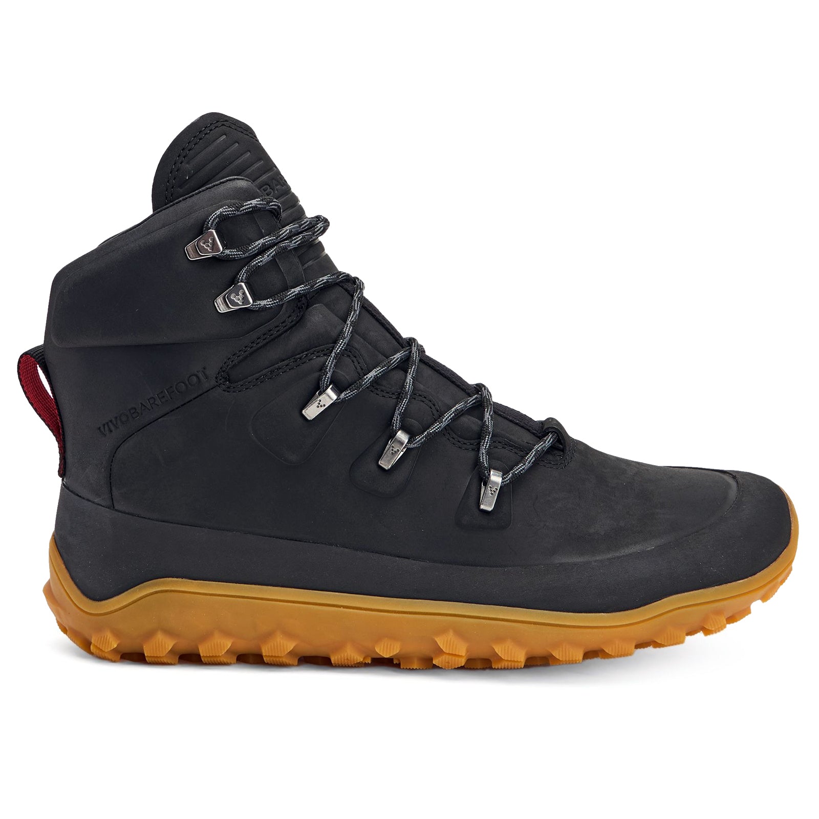 Vivobarefoot Tracker Leather AT Leather Mens Boots#color_obsidian