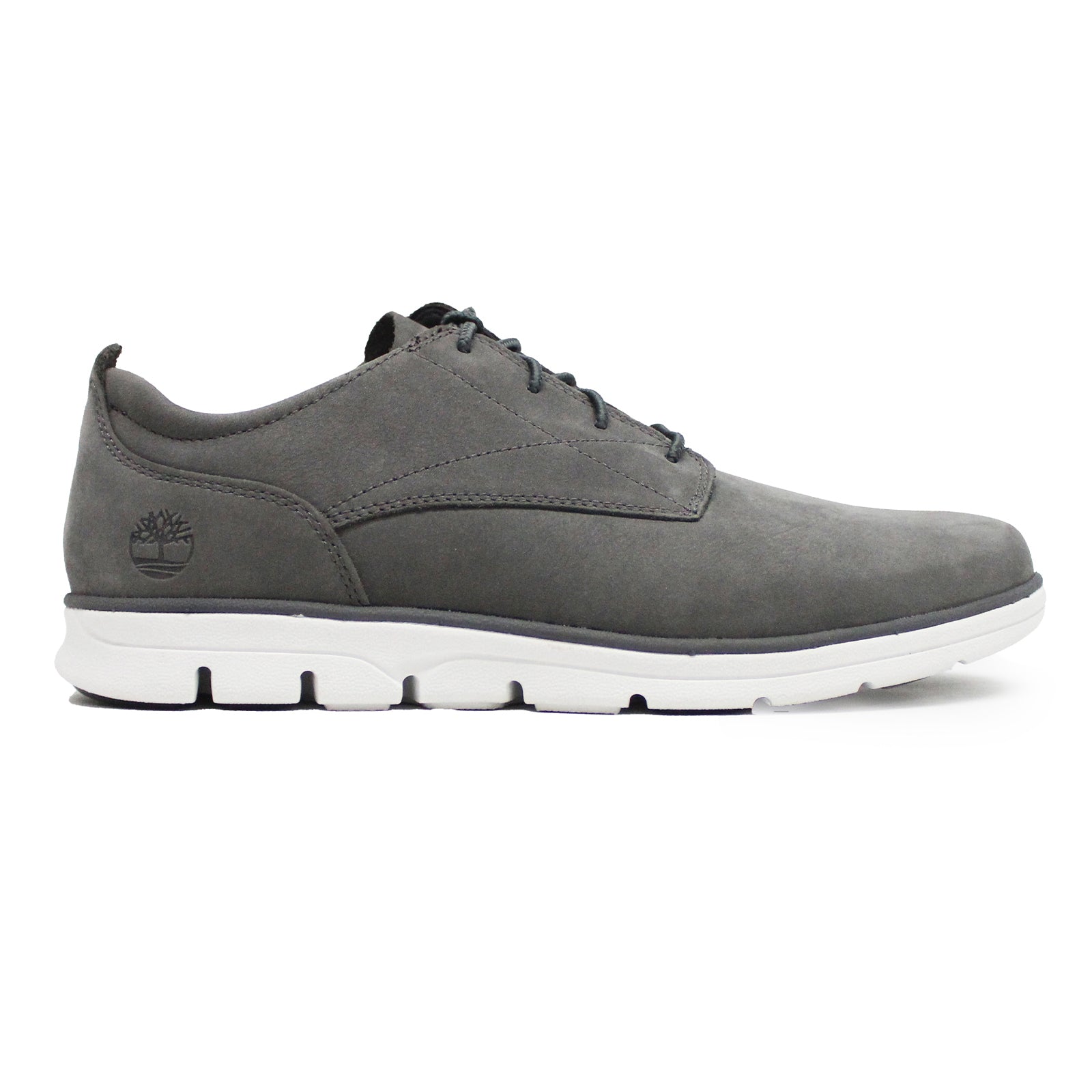 Timberland Bradstreet Low Lace Leather Mens Trainers#color_castlerock