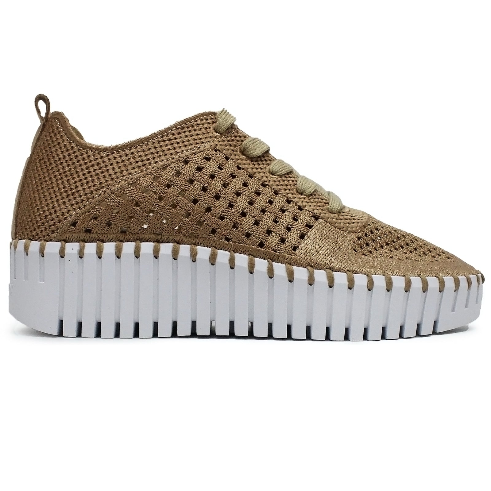 Ilse Jacobsen Tulip 4271 Polyester Womens Shoes#color_latte white