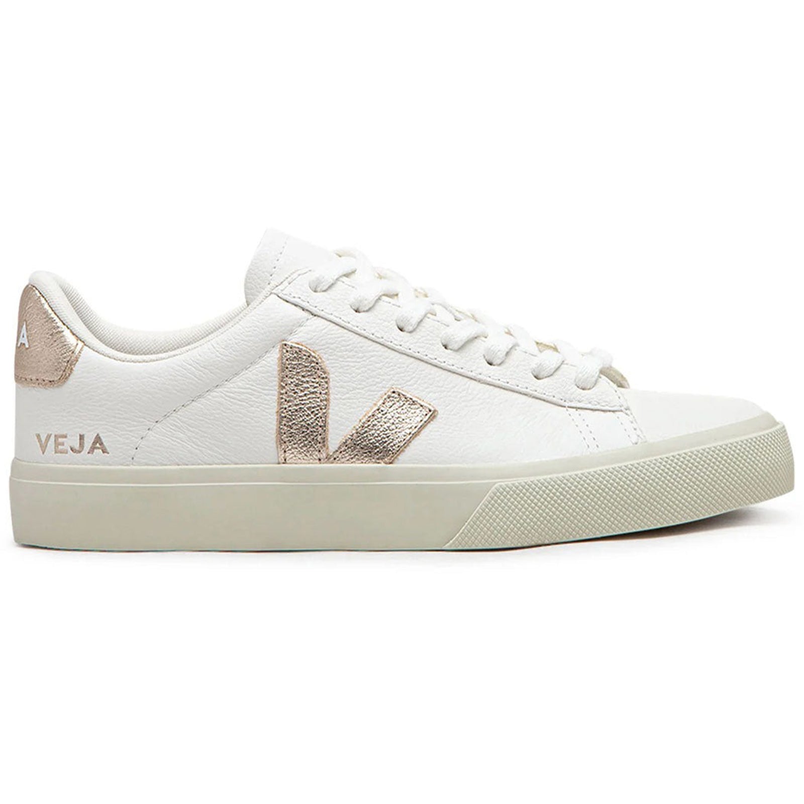 Veja Campo Chromefree Leather Women's White Platine Fashion