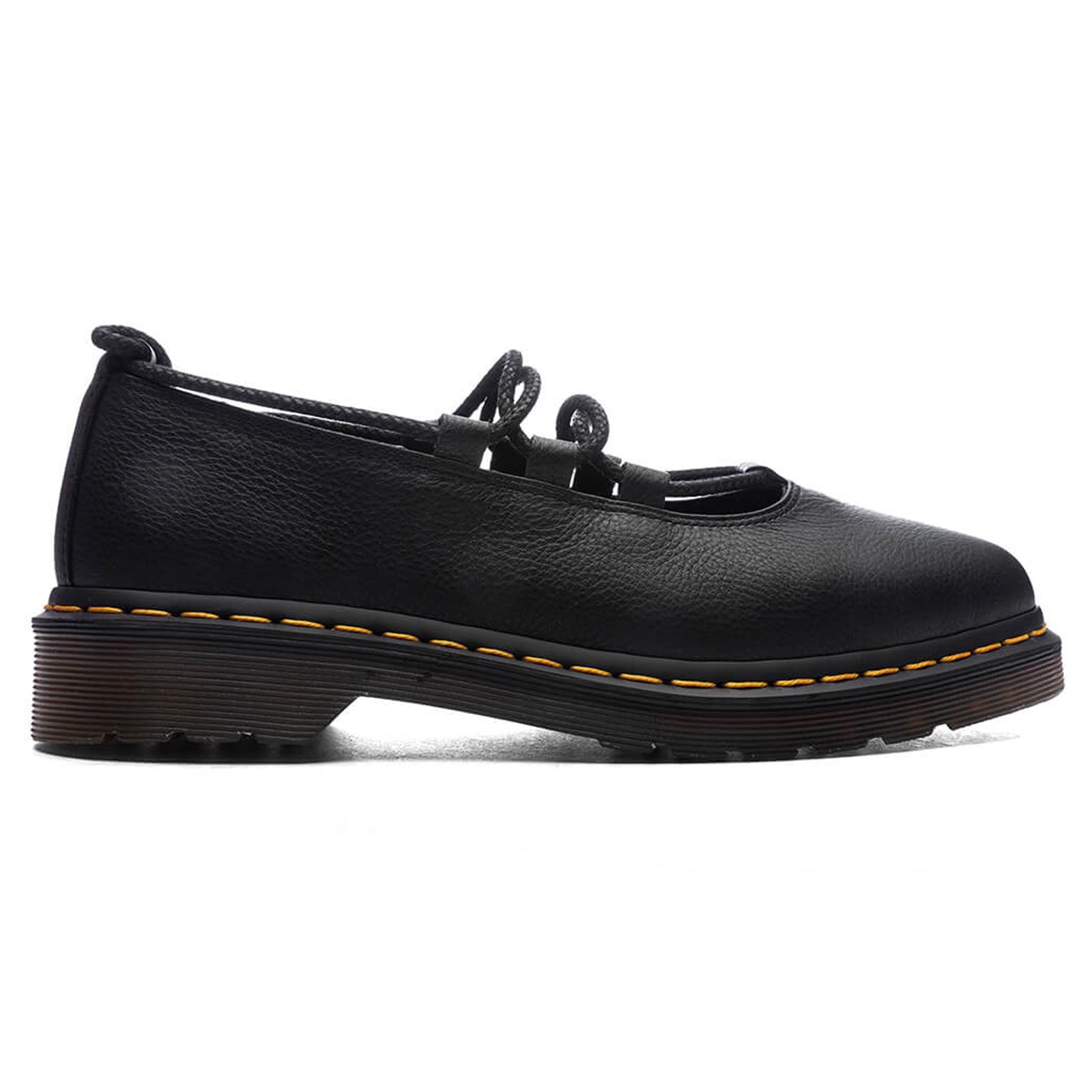 Dr. Martens Elphie II Leather Womens Shoes#color_black