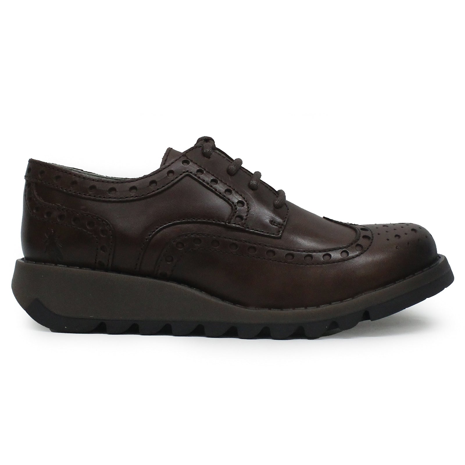 Fly London SIIP362FLY Rug Leather Womens Shoes#color_dark brown