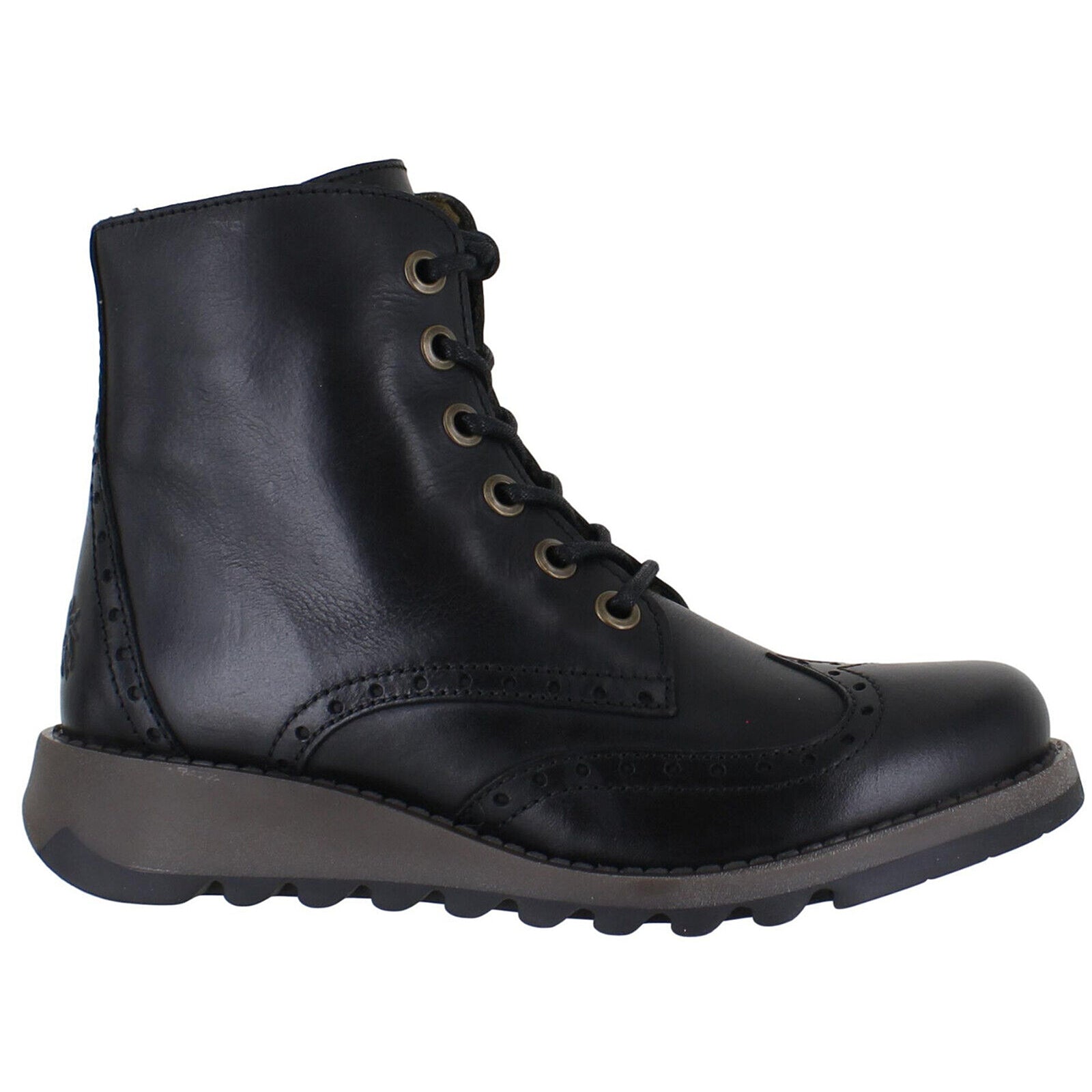 Fly London SARL069FLY Rug Leather Womens Boots#color_black