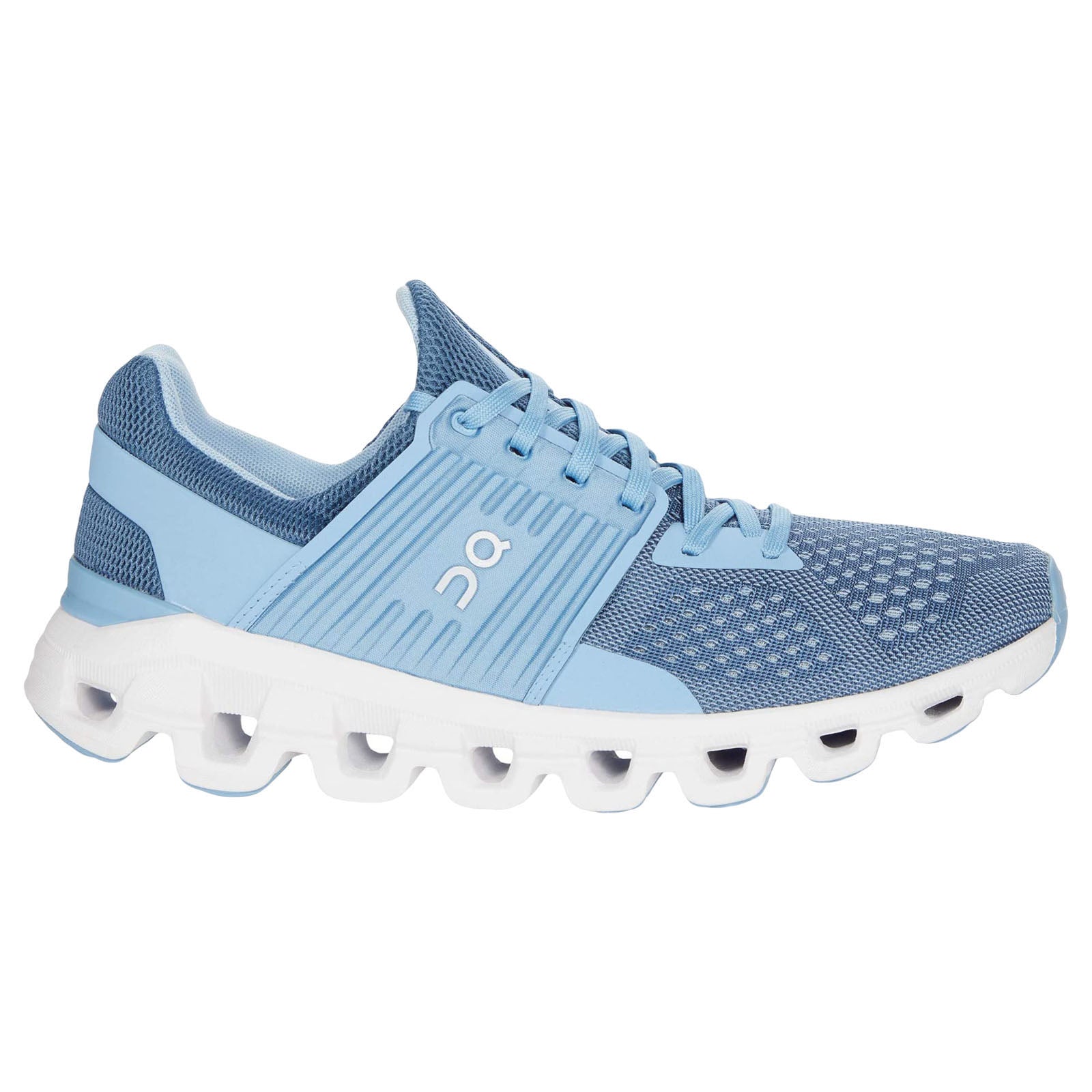 On Running Cloudswift Textile Synthetic Womens Trainers#color_lake sky