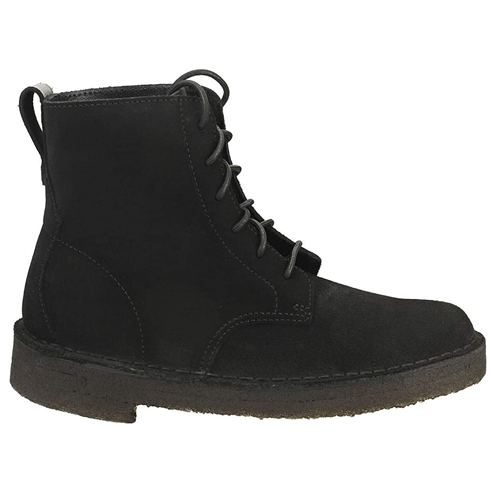 Clarks Originals Desert Mali Suede Womens Boots#color_black
