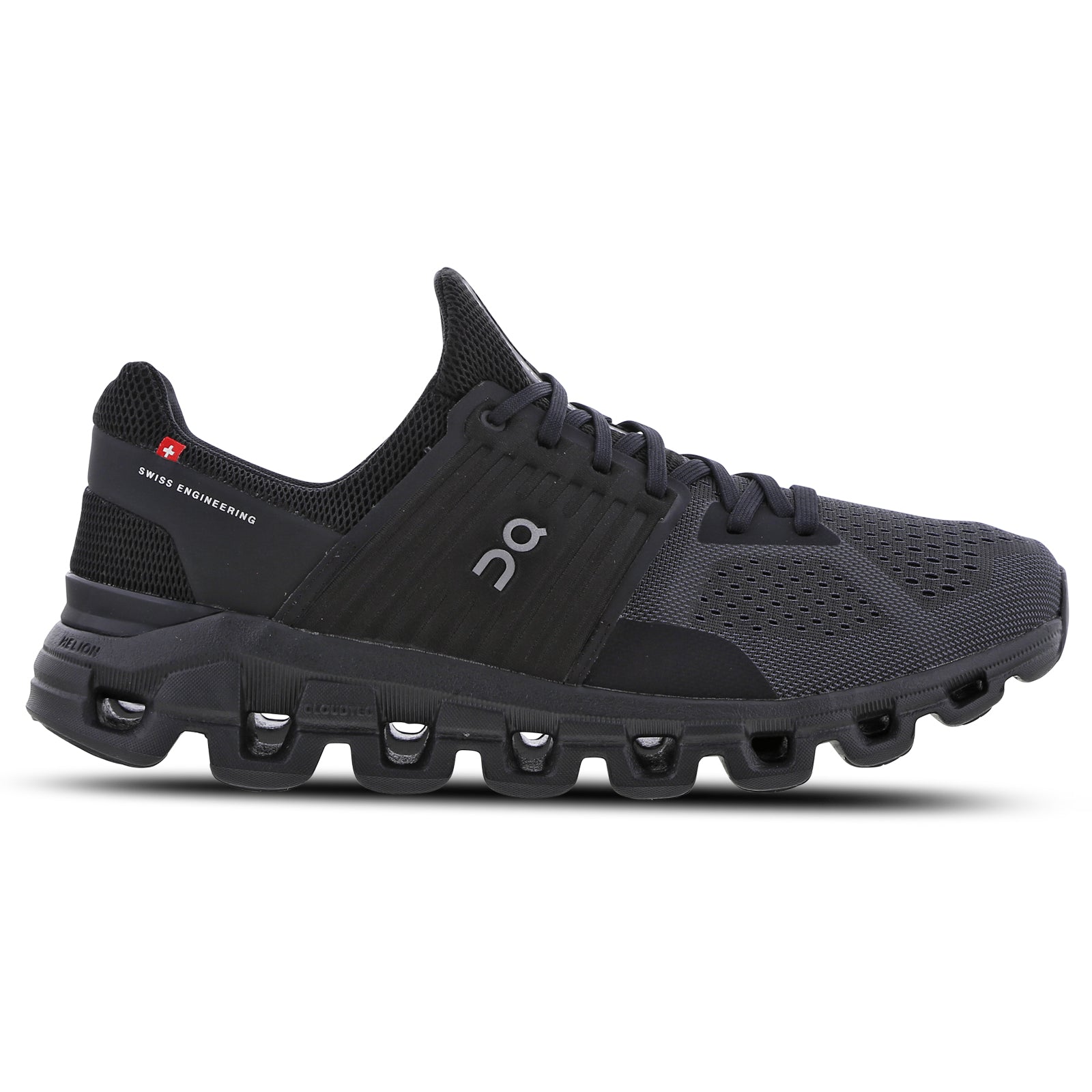 On Running Cloudswift Synthetic Textile Womens Trainers#color_all black