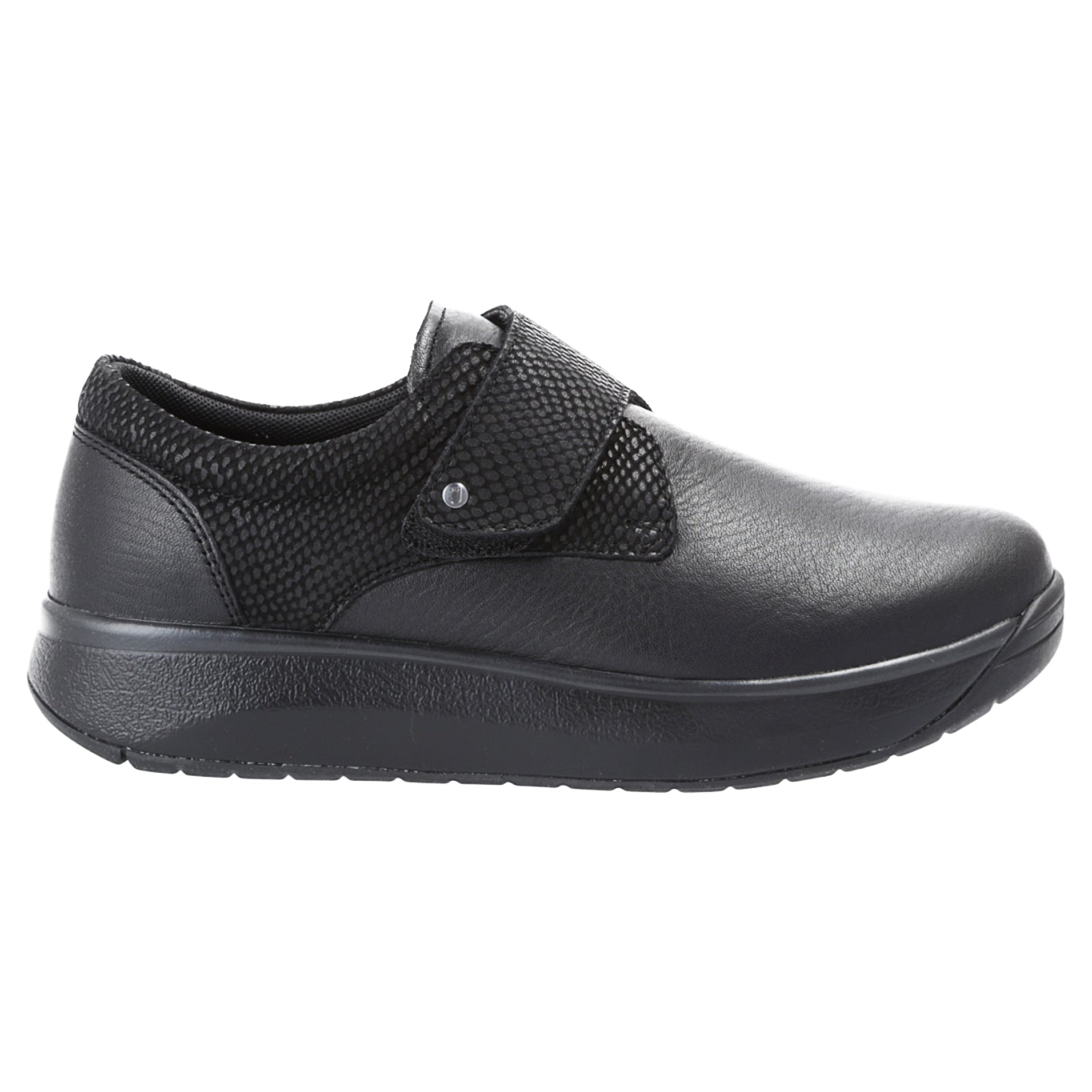 Joya Relax II Leather Textile Womens Shoes#color_black