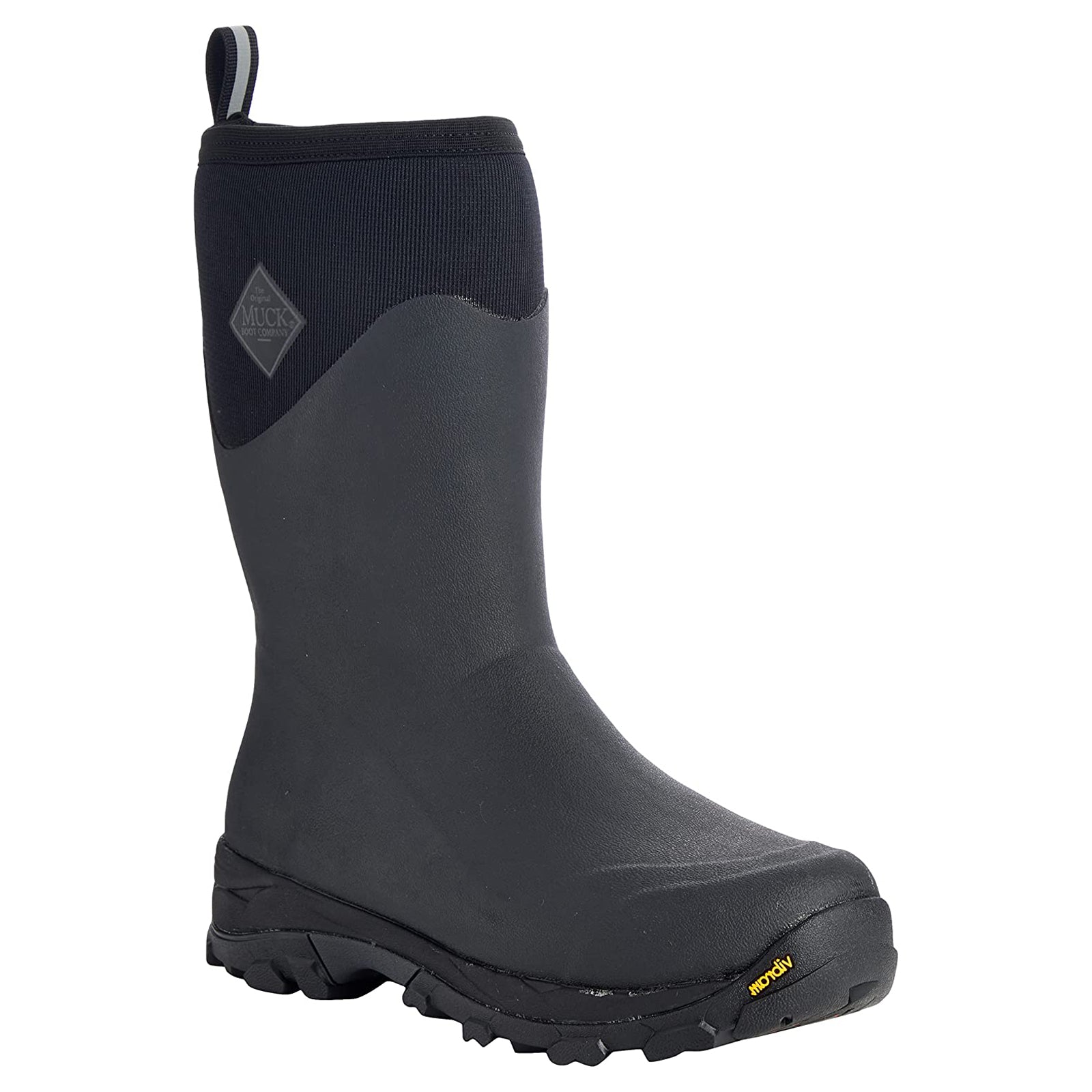 Muck Boot Arctic Ice Mid AGAT Synthetic Textile Mens Boots#color_black