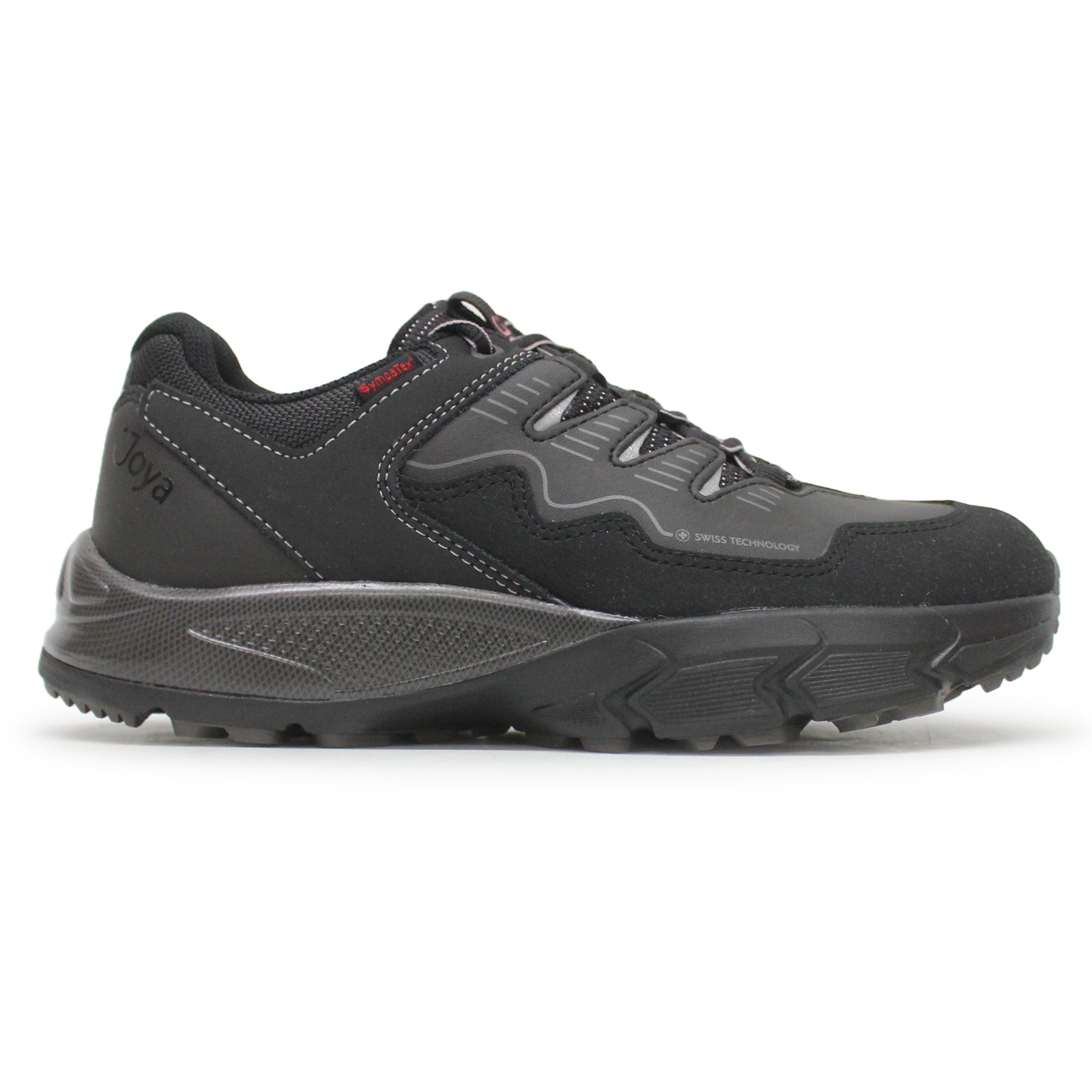 Joya Cadore STX Leather Textile Womens Shoes#color_black