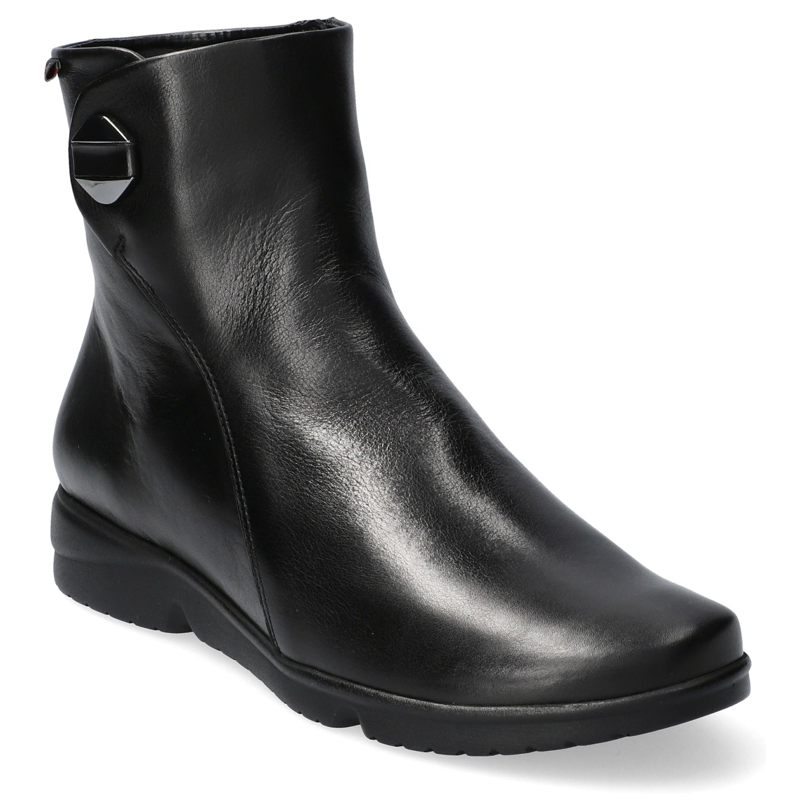 Mephisto Raine Leather Womens Boots#color_black
