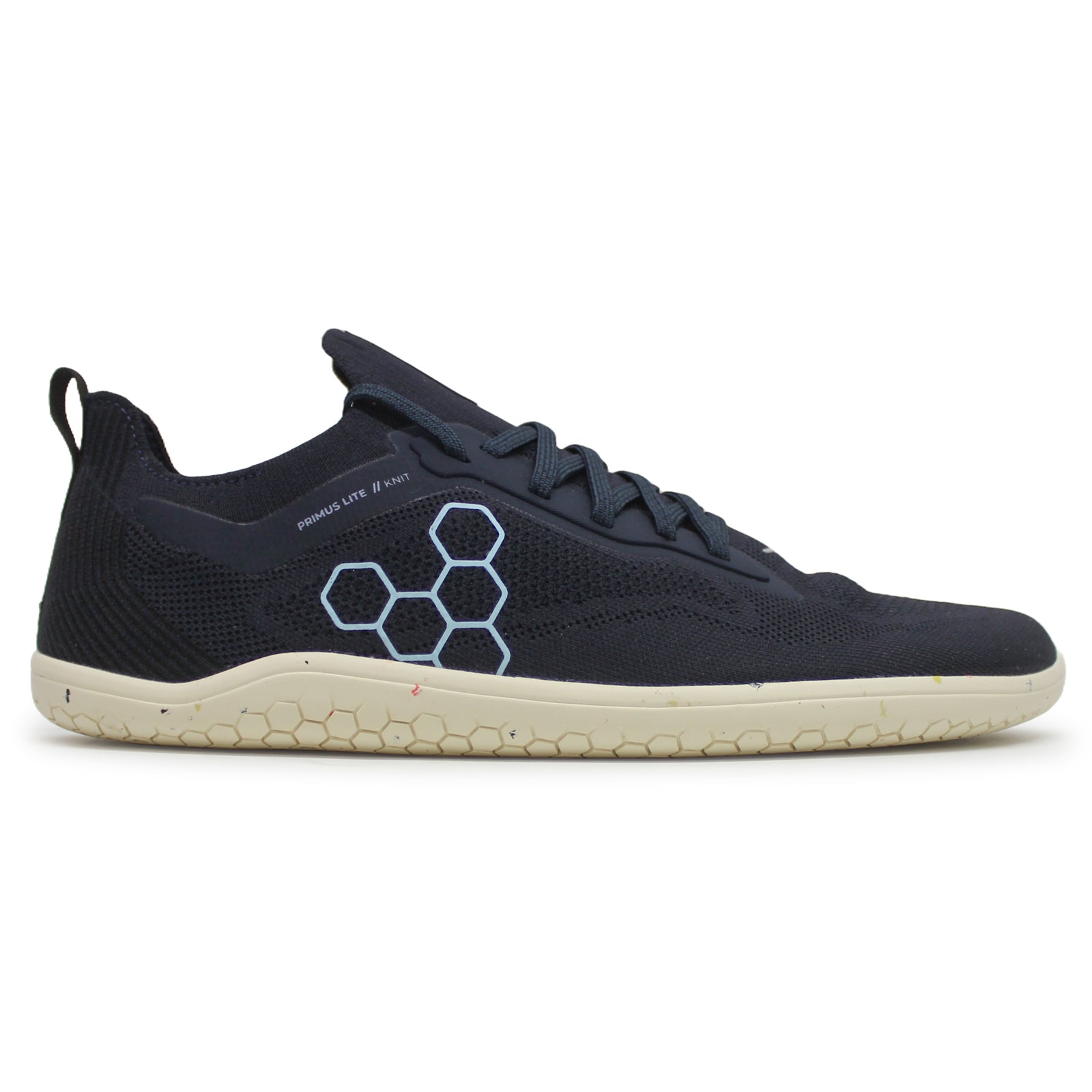 Vivobarefoot Primus Lite Knit Textile Synthetic Mens Trainers#color_midnight