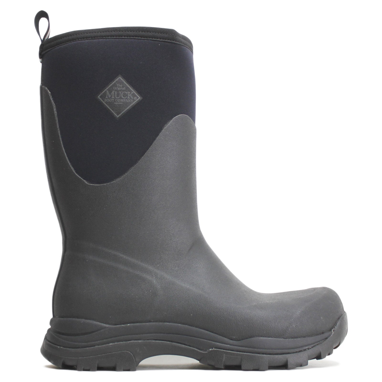 Muck Boot Arctic Outpost Mid AOM-000 Synthetic Textile Mens Boots - Black - 46#color_black
