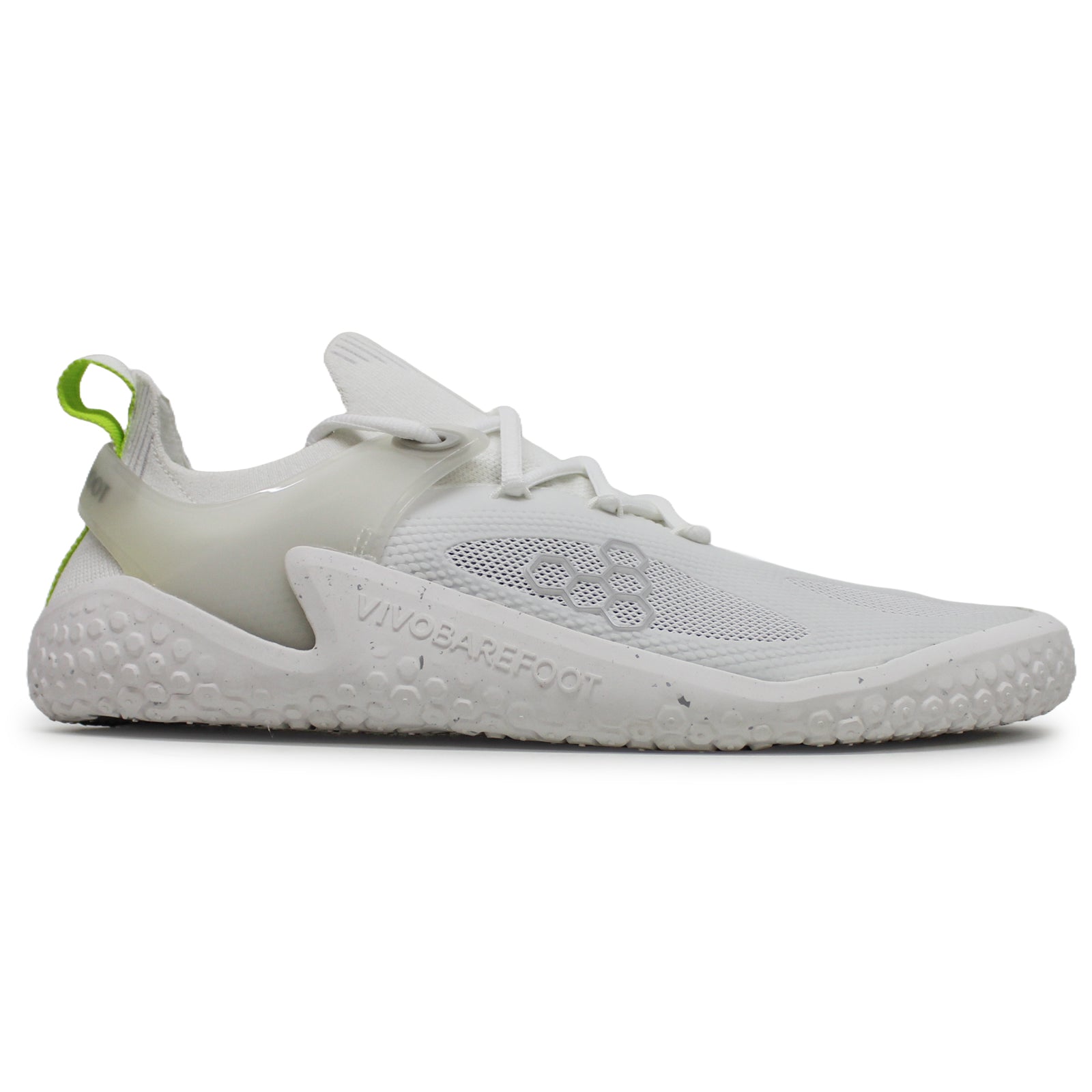 Vivobarefoot M Strength 309490-14 Textile Synthetic Mens Trainers - Bright White Grey - 43#color_bright white grey