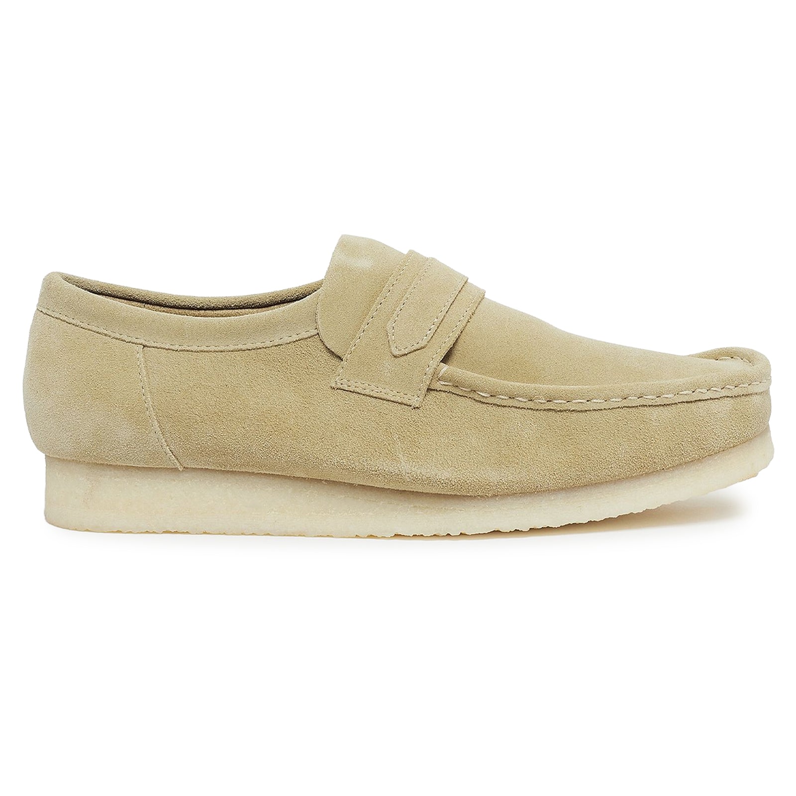 Amazon.com | Clarks Men's Wallabee Loafer, Maple Suede Weave