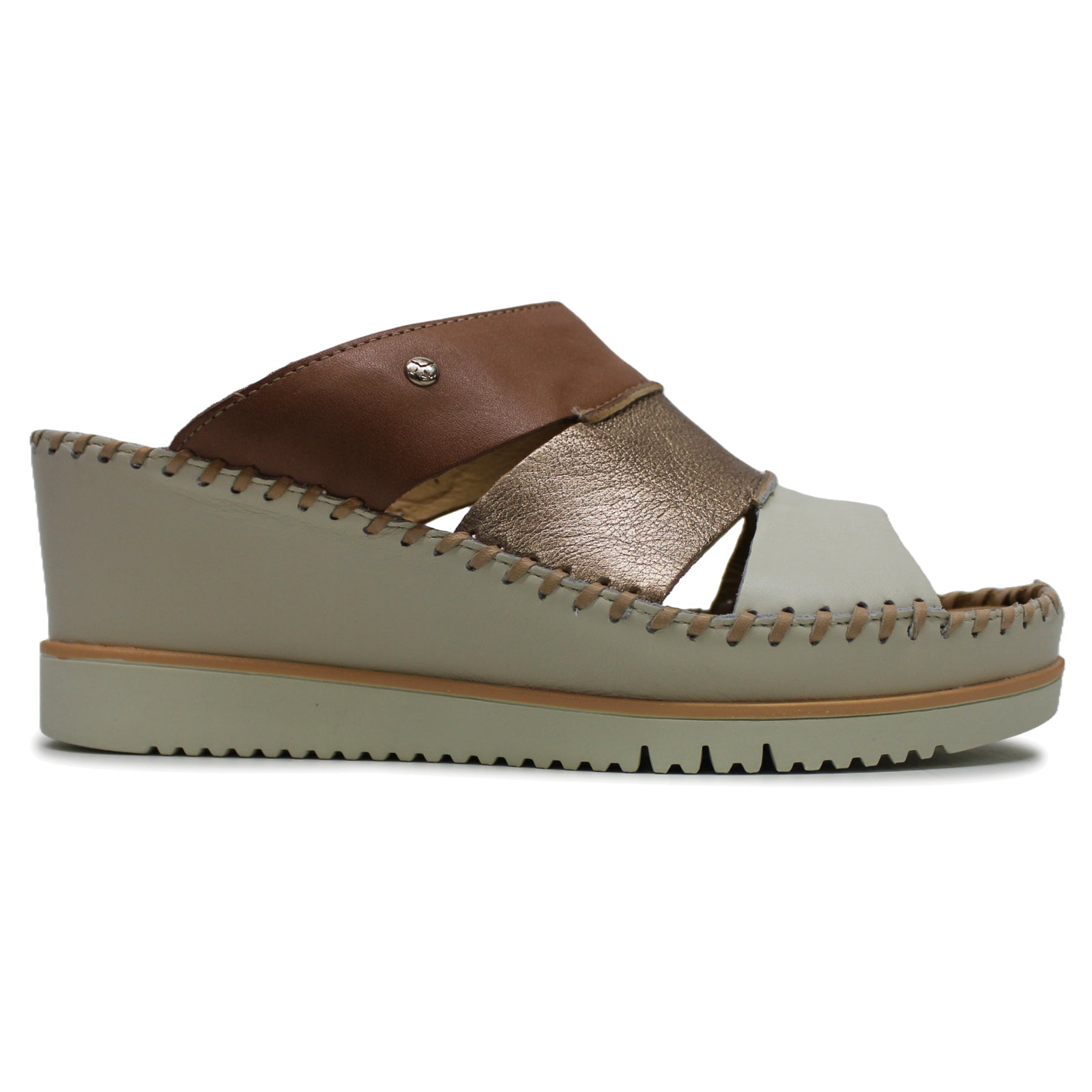 Pikolinos Aguadulce W3Z-1772 Leather Womens Sandals#color_nata