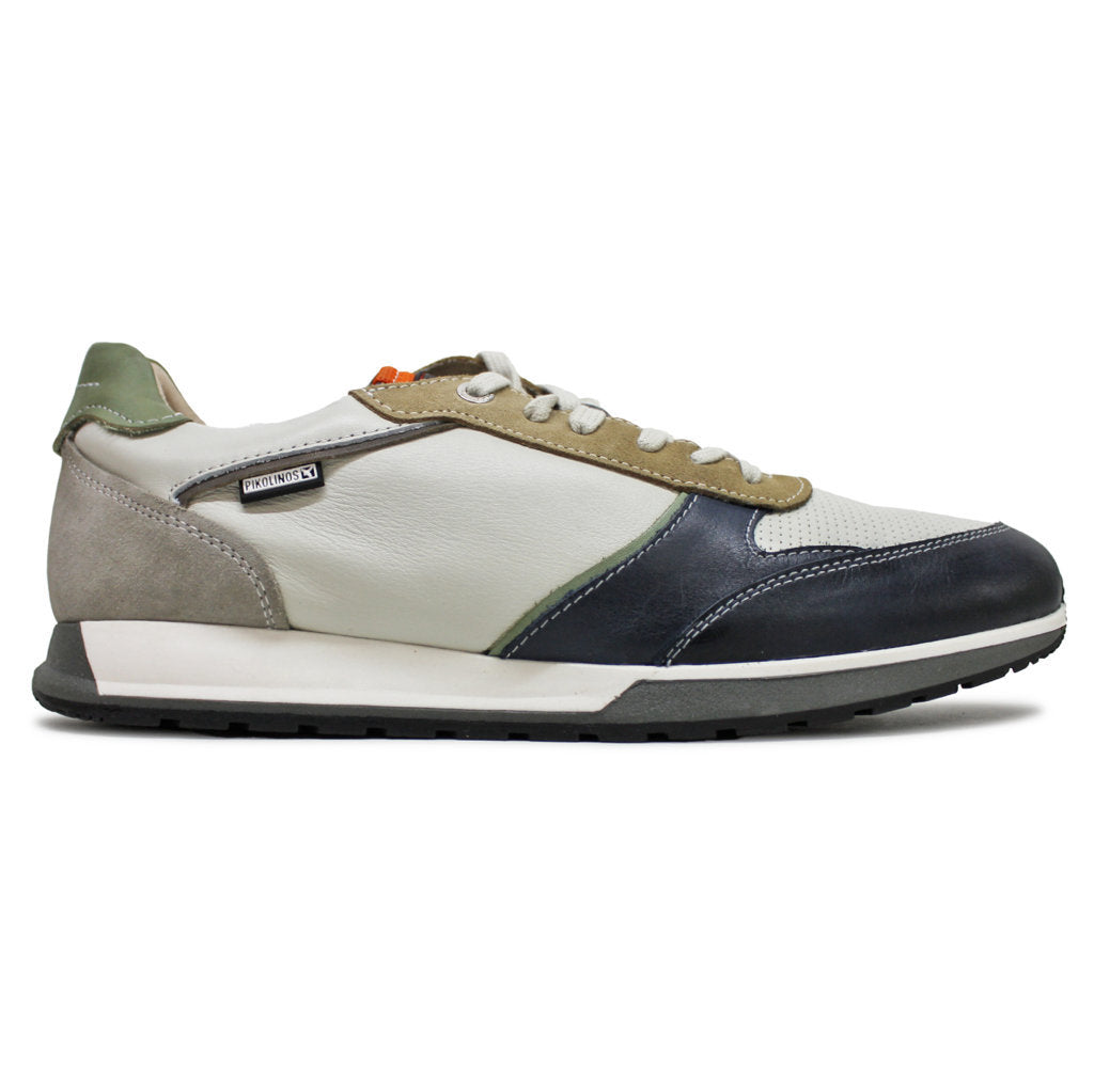 Pikolinos Cambil M5N-6111 Leather Mens Sneakers#color_blue