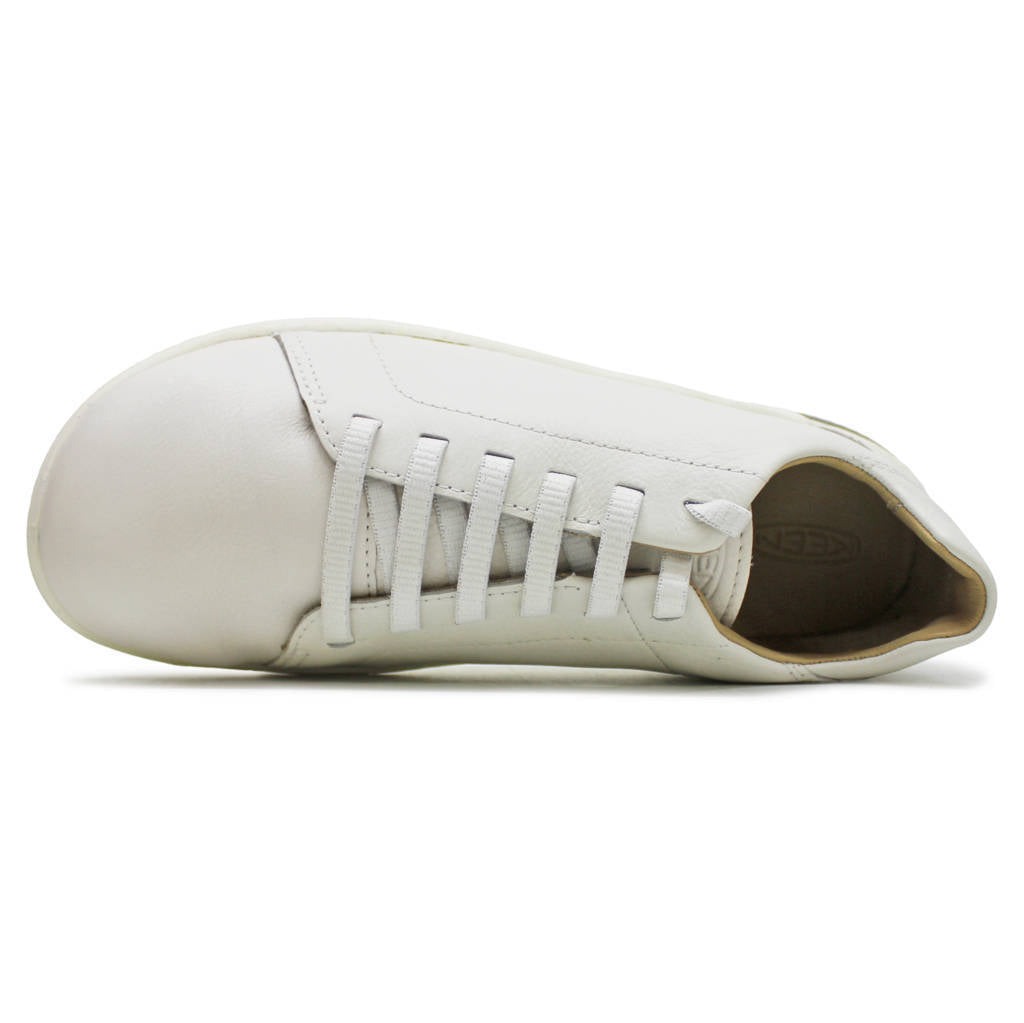 Keen KNX Lace Leather Womens Sneakers#color_star white star white