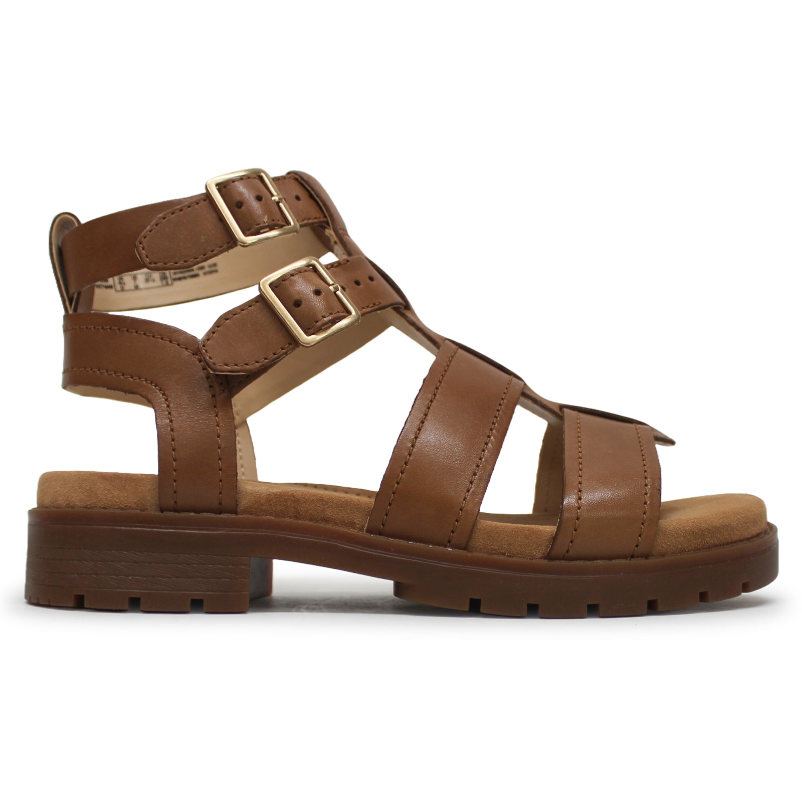 Clarks Orinoco Cove Leather Womens Sandals#color_tan