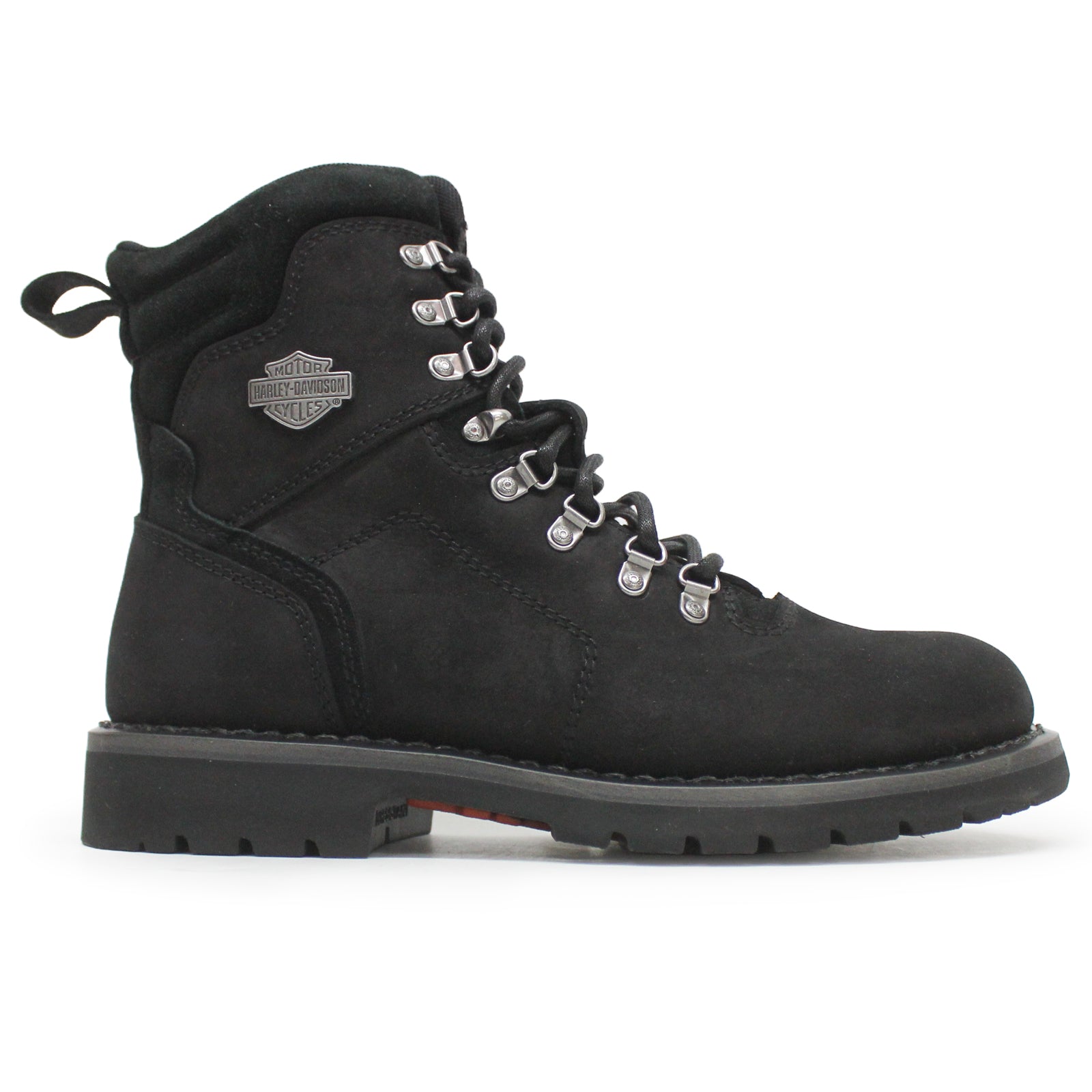 Harley Davidson Bannack Full Grain Leather Mens Boots#color_black
