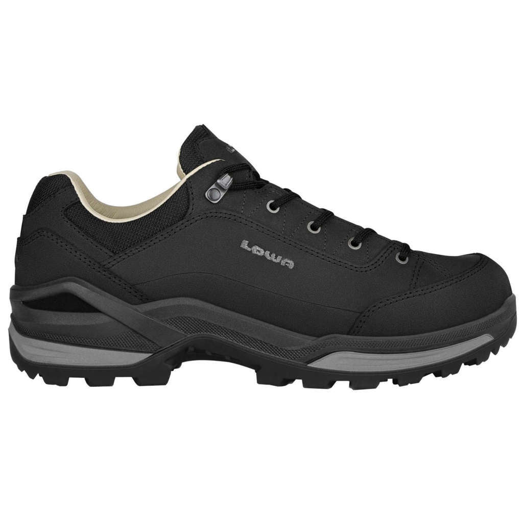 Lowa Renegade LL Lo Nubuck Mens Shoes#color_black