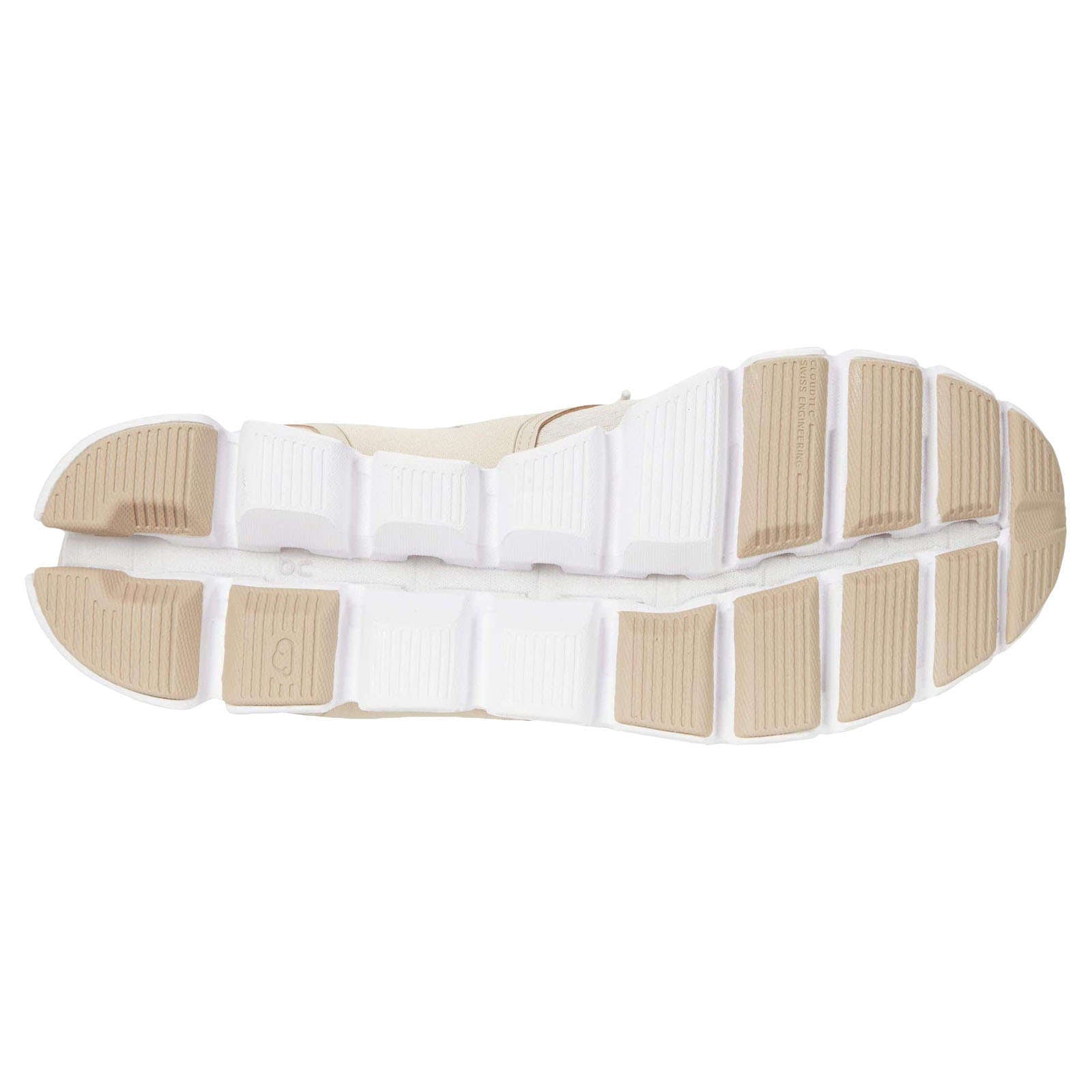 On Cloud Mesh Women's Running Shoes#color_sand pearl
