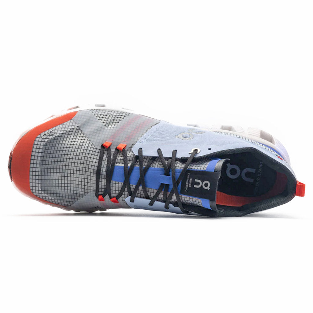 On Cloud X Shift Textile Men's Running Shoes#color_heather glacier