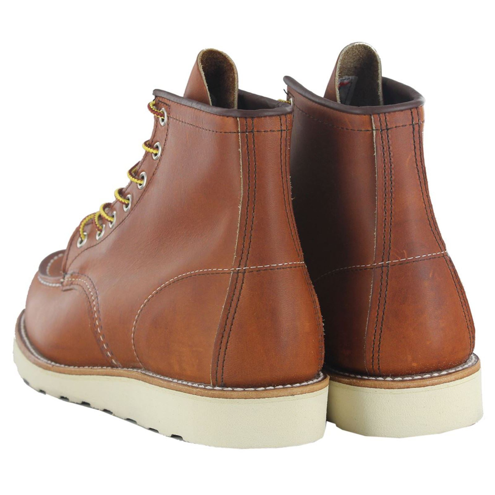 Red Wing Moc Lug 875 Brown Mens Boots#color_brown