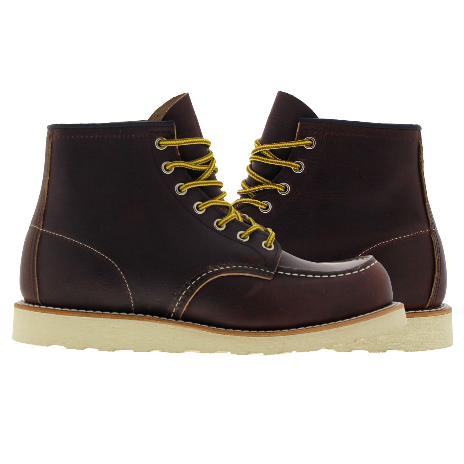 Red Wing Moc Toe 8138 Brown Mens Boots#color_brown