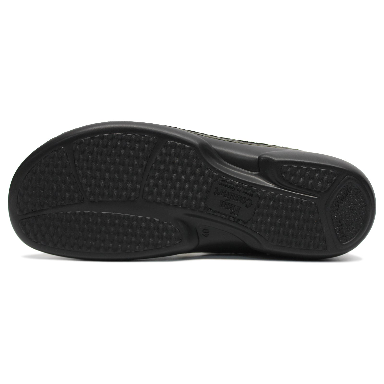 Finn Comfort 2562 Gomera Plisseelight 2562-345099 Womens Sandals Black - 4 UK - 37 EU - 6-6.5 US#color_black