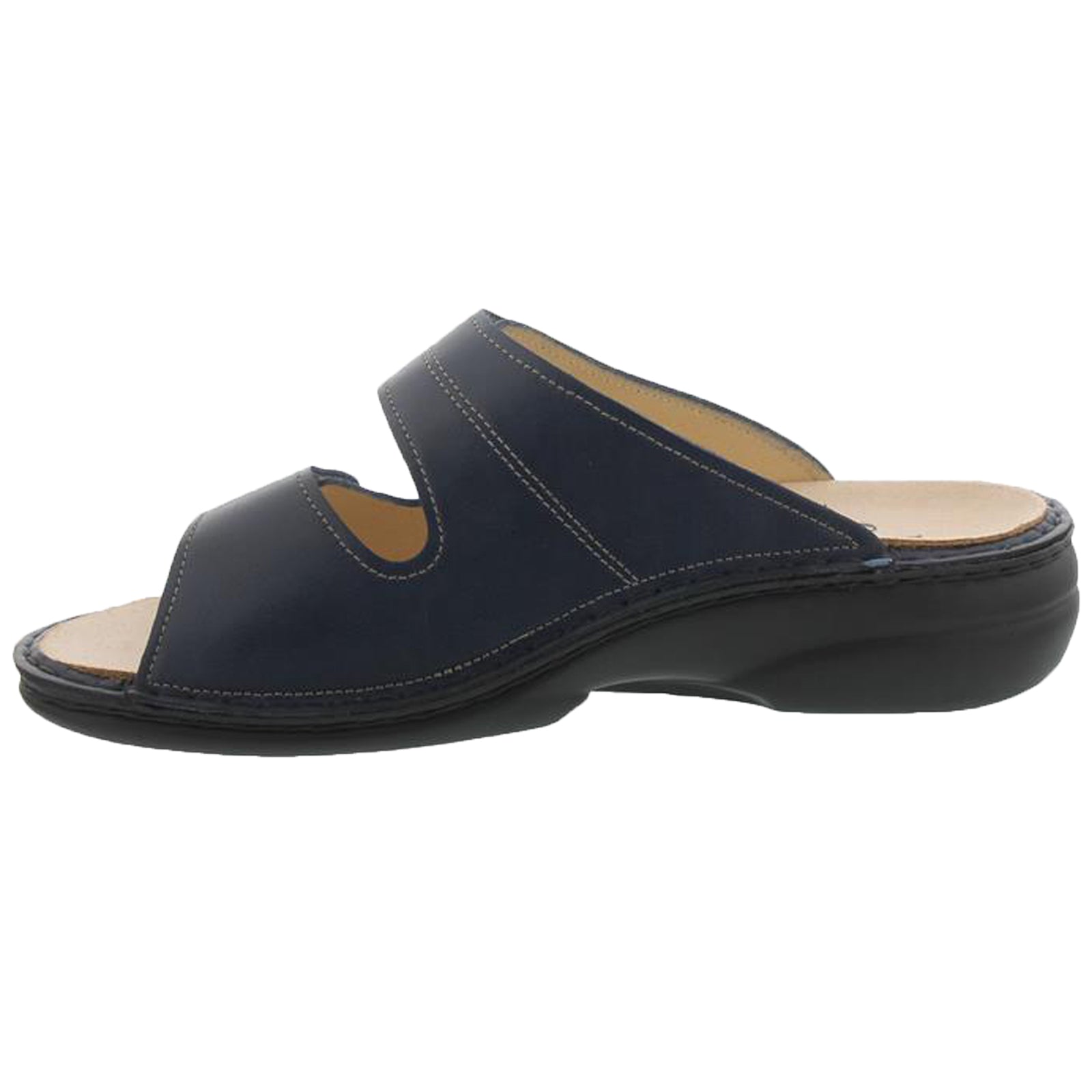 Finn Comfort 2550 Sansibar Missouri Blue Womens Sandals#color_blue