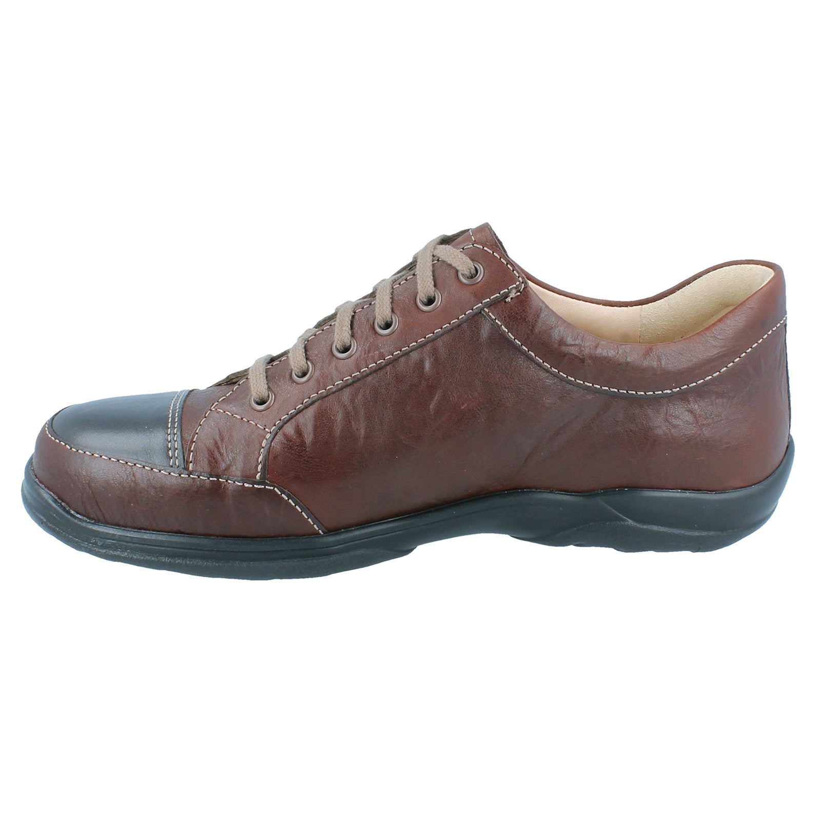 Finn Comfort 1288 Alamo Black Mens Shoes#color_brown