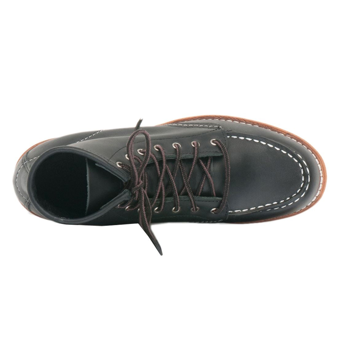 Red Wing 6-Inch Moc 3373 Black Womens Boots#color_black