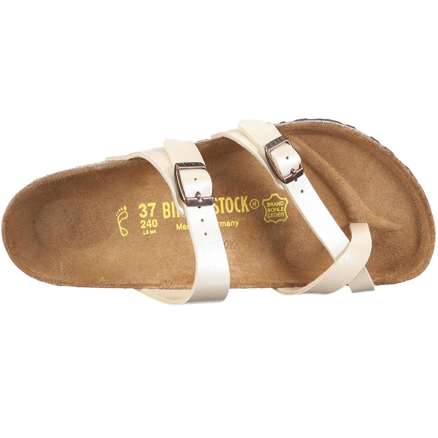 Birkenstock Mayari 0071661 Womens Sandals Graceful Pearl White - 5.5 UK - 39 EU - 8 US#color_graceful pearl white