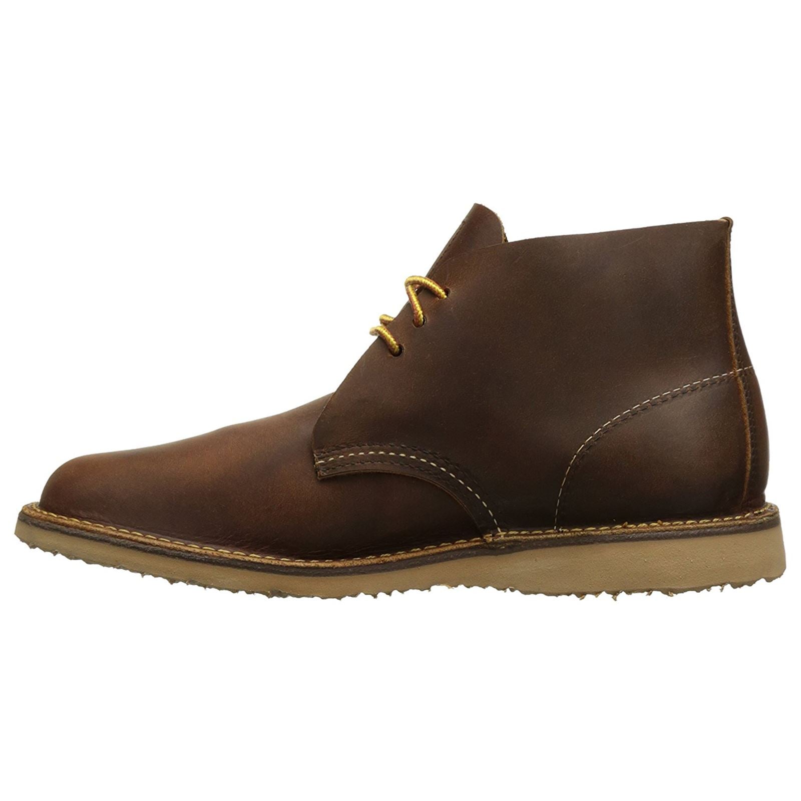 Red Wing Mens Weekender Chukka 3322 Leather Boots#color_copper