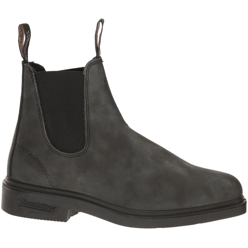 Blundstone 1308 Leather Unisex Boots#color_rustic black