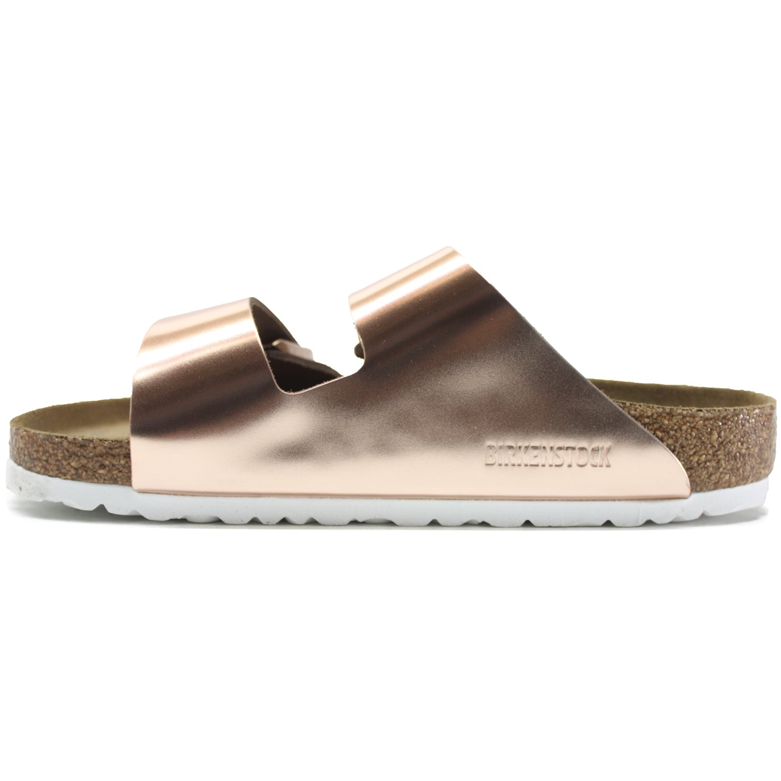Birkenstock Arizona Soft Footbed Natural Leather Women's Slip On Sandals