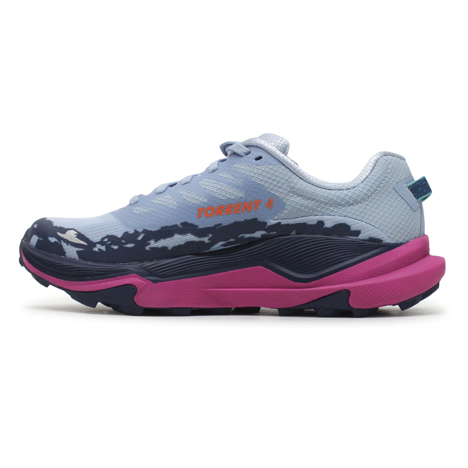 Hoka Torrent 4 Textile Synthetic Women's Running Shoes#color_drizzle fuchsia