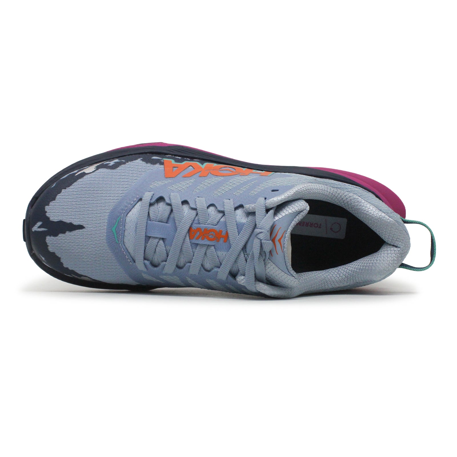 Hoka Torrent 4 Textile Synthetic Women's Running Shoes#color_drizzle fuchsia