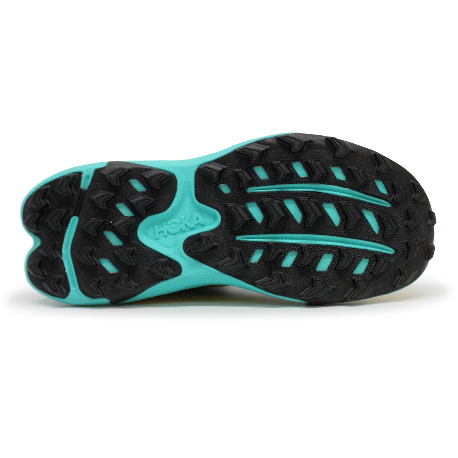 Hoka Torrent 4 Textile Synthetic Women's Running Shoes#color_succulent electric aqua