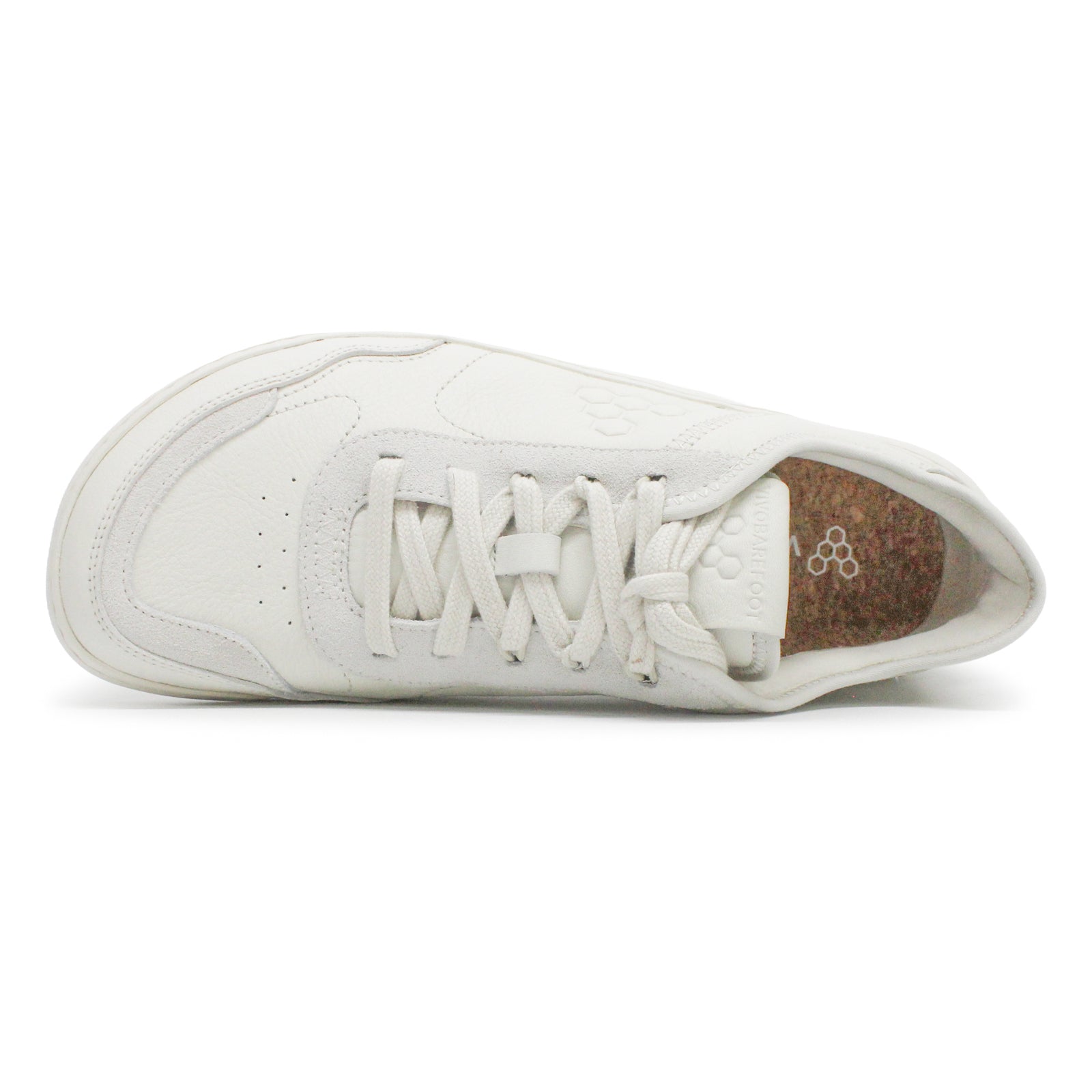 Vivobarefoot Gobi Sneaker Leather Womens Trainers#color_limestone