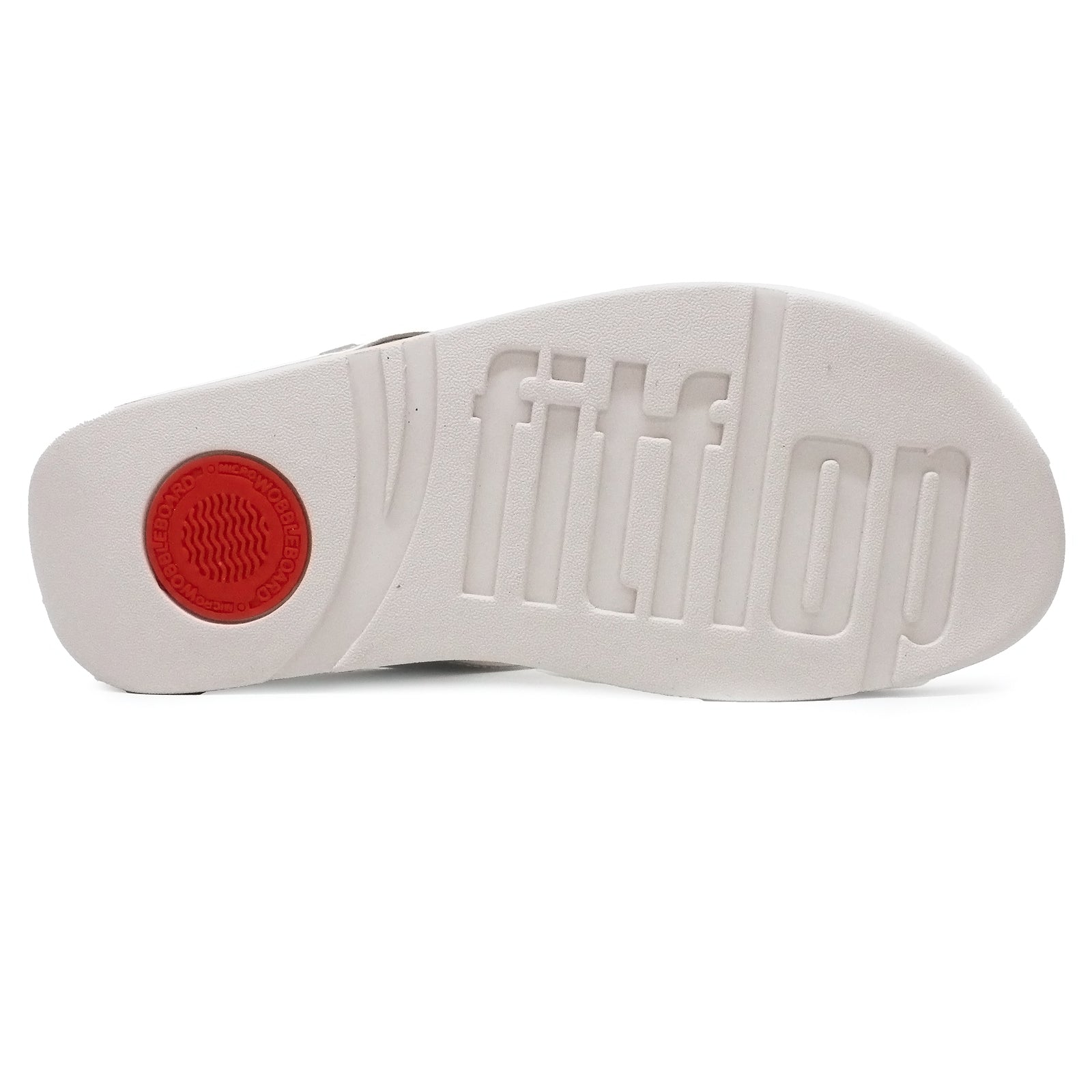FitFlop Fino Glitterdust Metallic Toe Post Synthetic Leather Womens Sandals#color_nude rose
