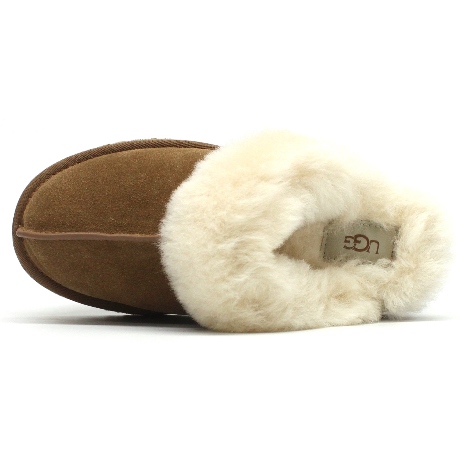 Ugg Disquette Suede Womens Sandals#color_chestnut