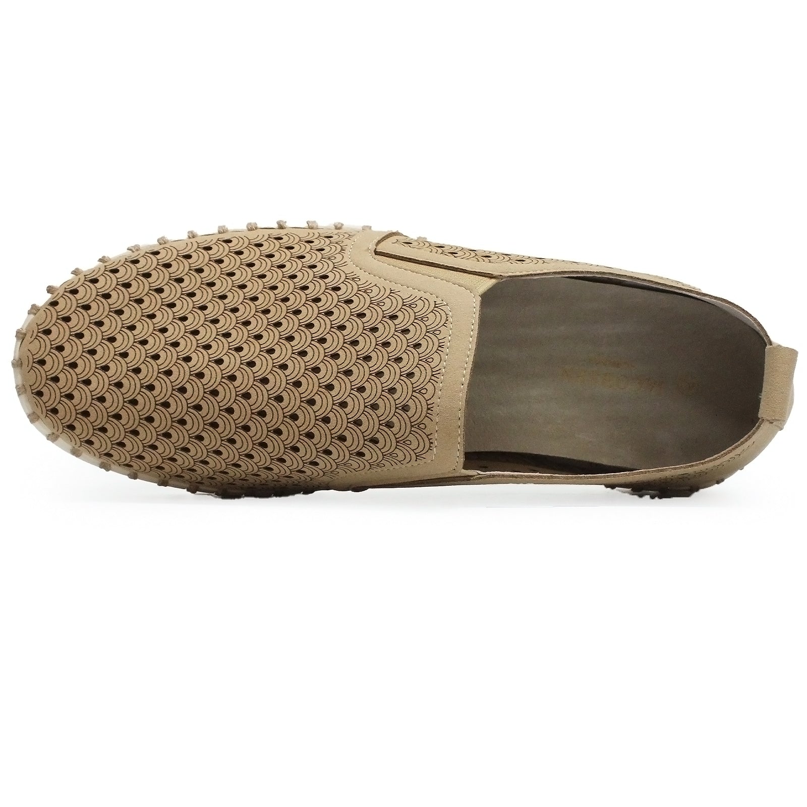 Ilse Jacobsen Tulip 140 Textile Mens Shoes#color_latte