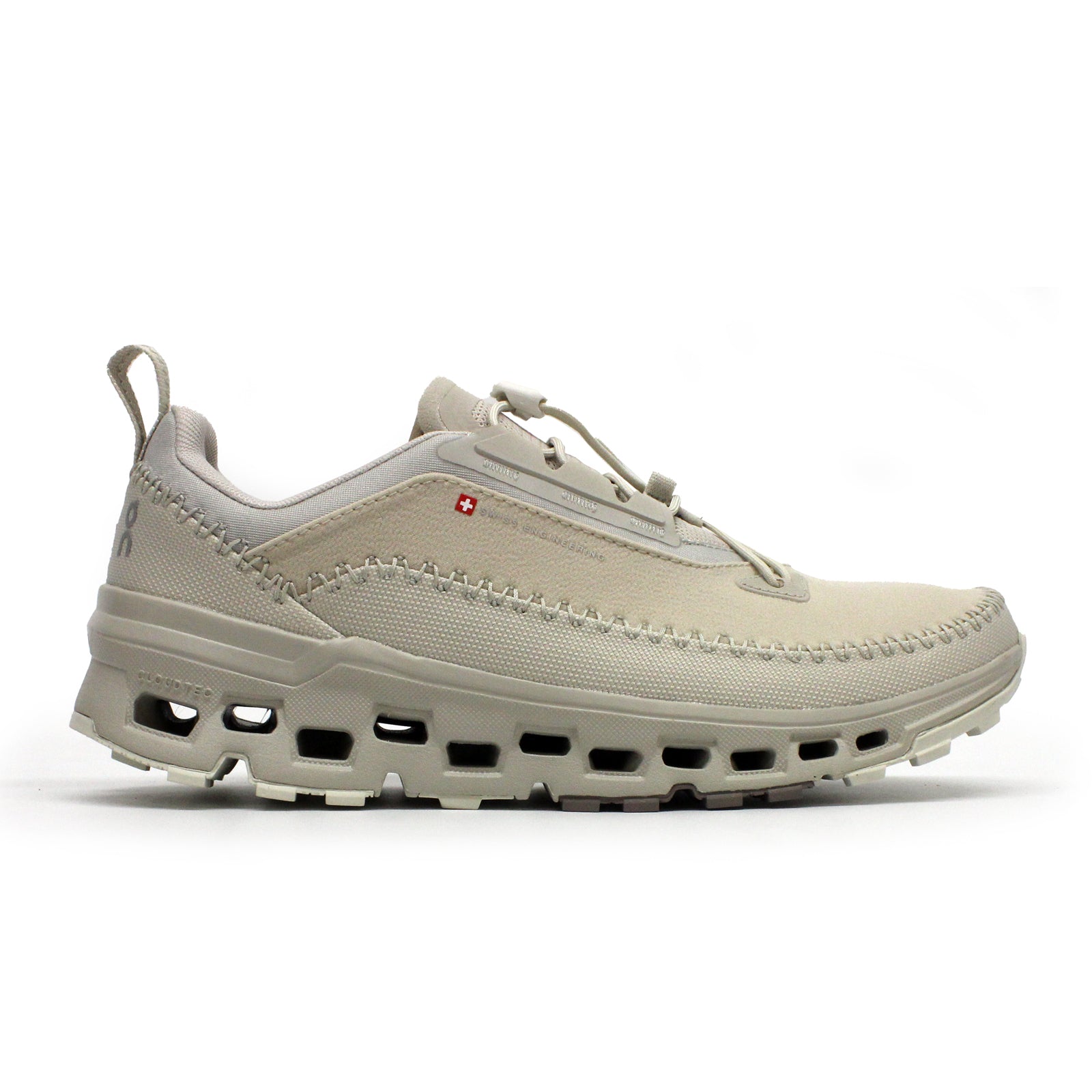 On Cloudaway 2 Textile Synthetic Women's Running Shoes#color_sand ice