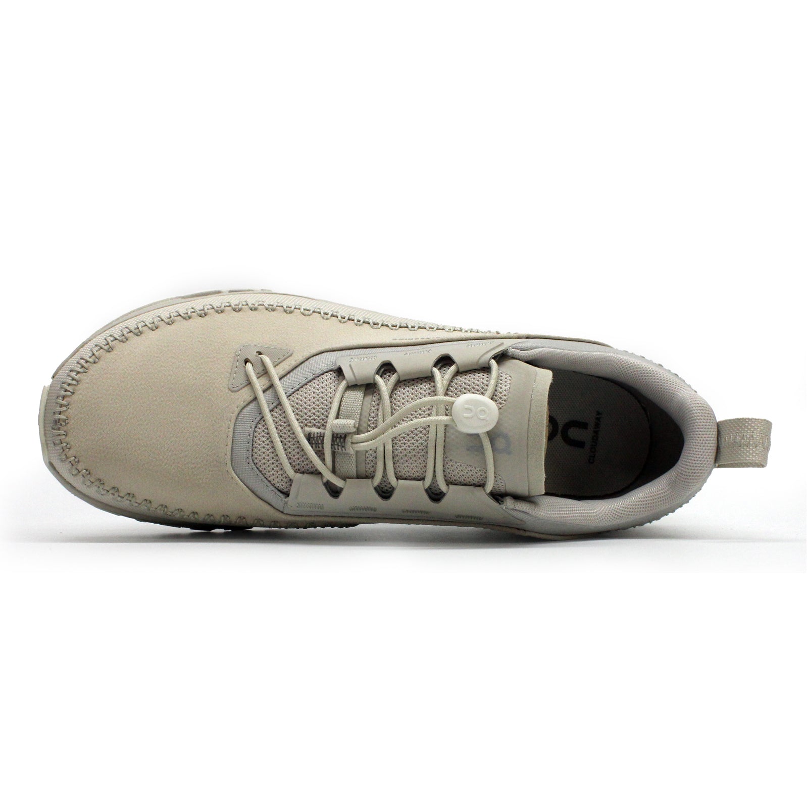 On Cloudaway 2 Textile Synthetic Women's Running Shoes#color_sand ice
