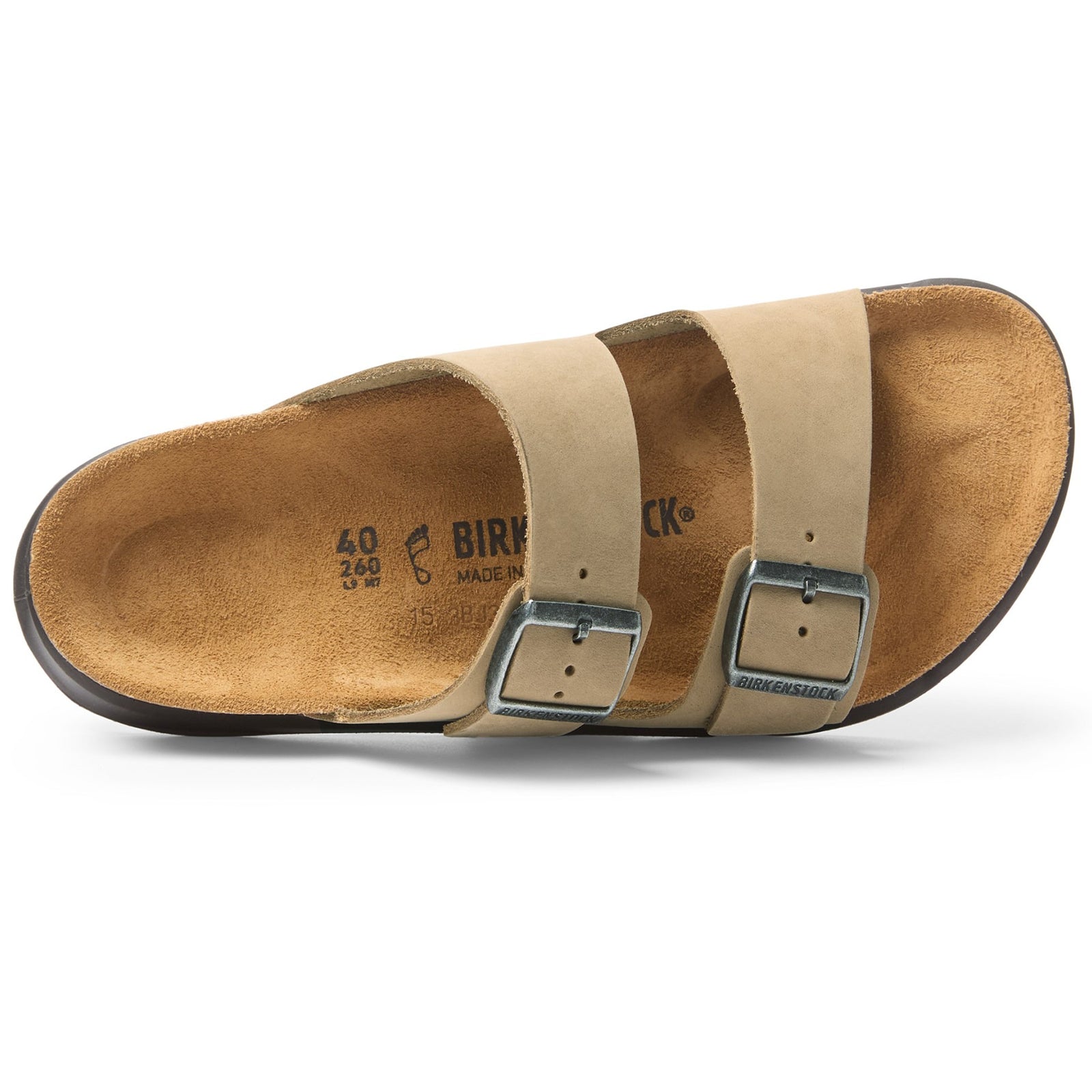 Birkenstock Arizona CT W Oiled Leather Unisex Sandals#color_tobacco brown