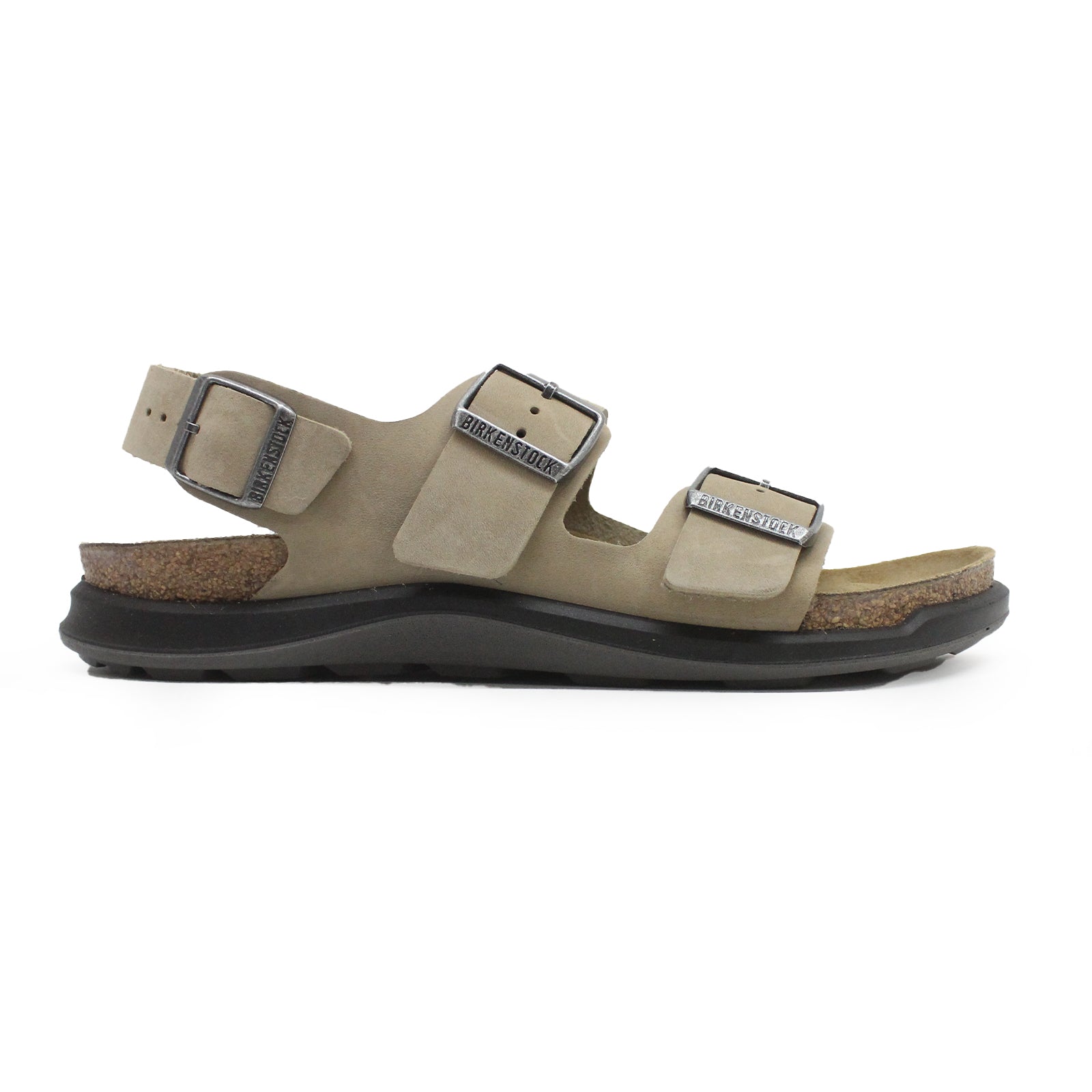 Birkenstock Milano CT W 1025674 Waxy Leather Unisex Sandals - Tobacco Brown - 41#color_tobacco brown