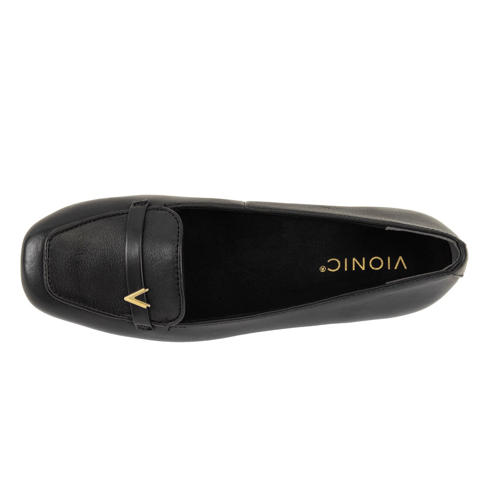 Vionic Hayes Leather Womens Shoes#color_black